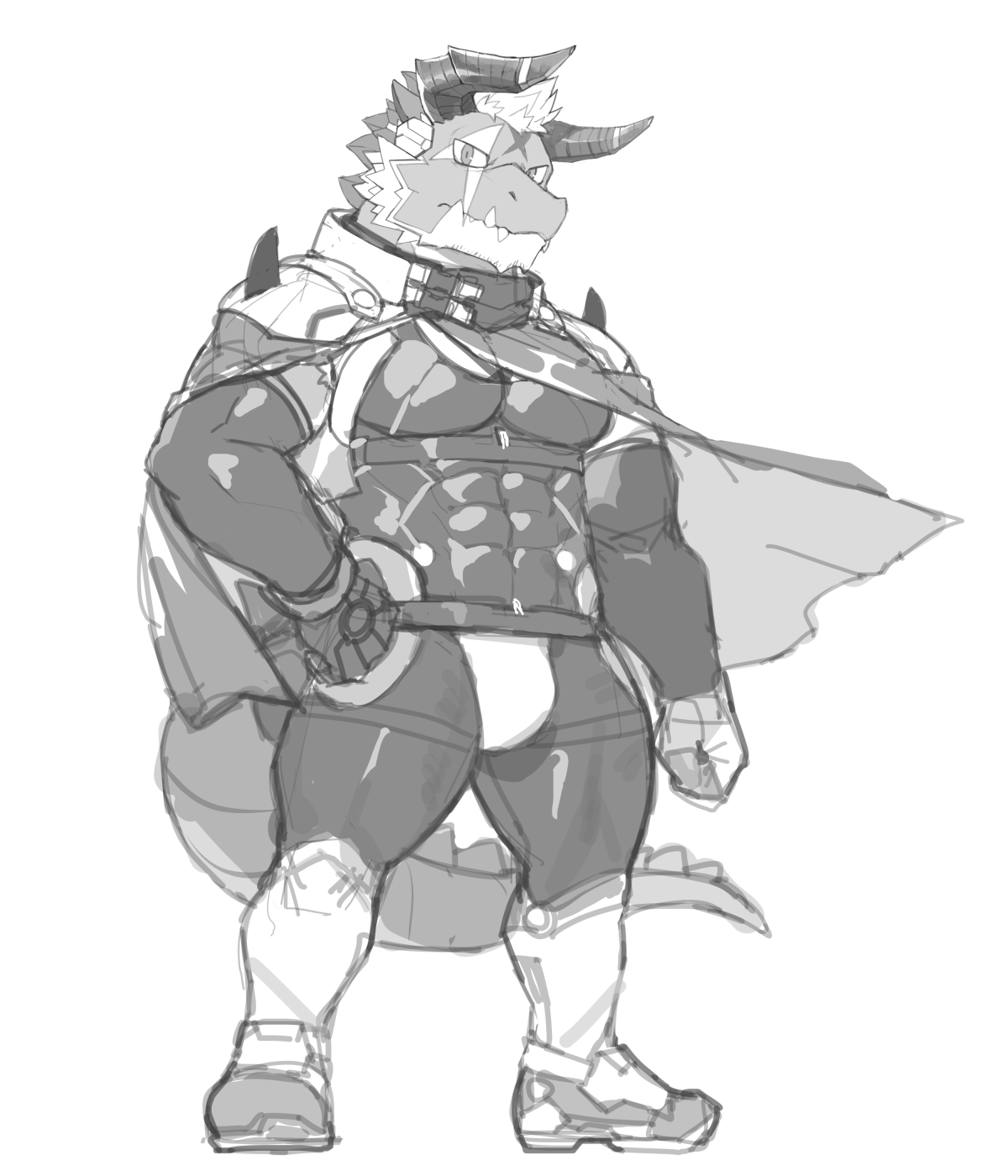 Artwork by 紅紫藍黒白（通称五色です）