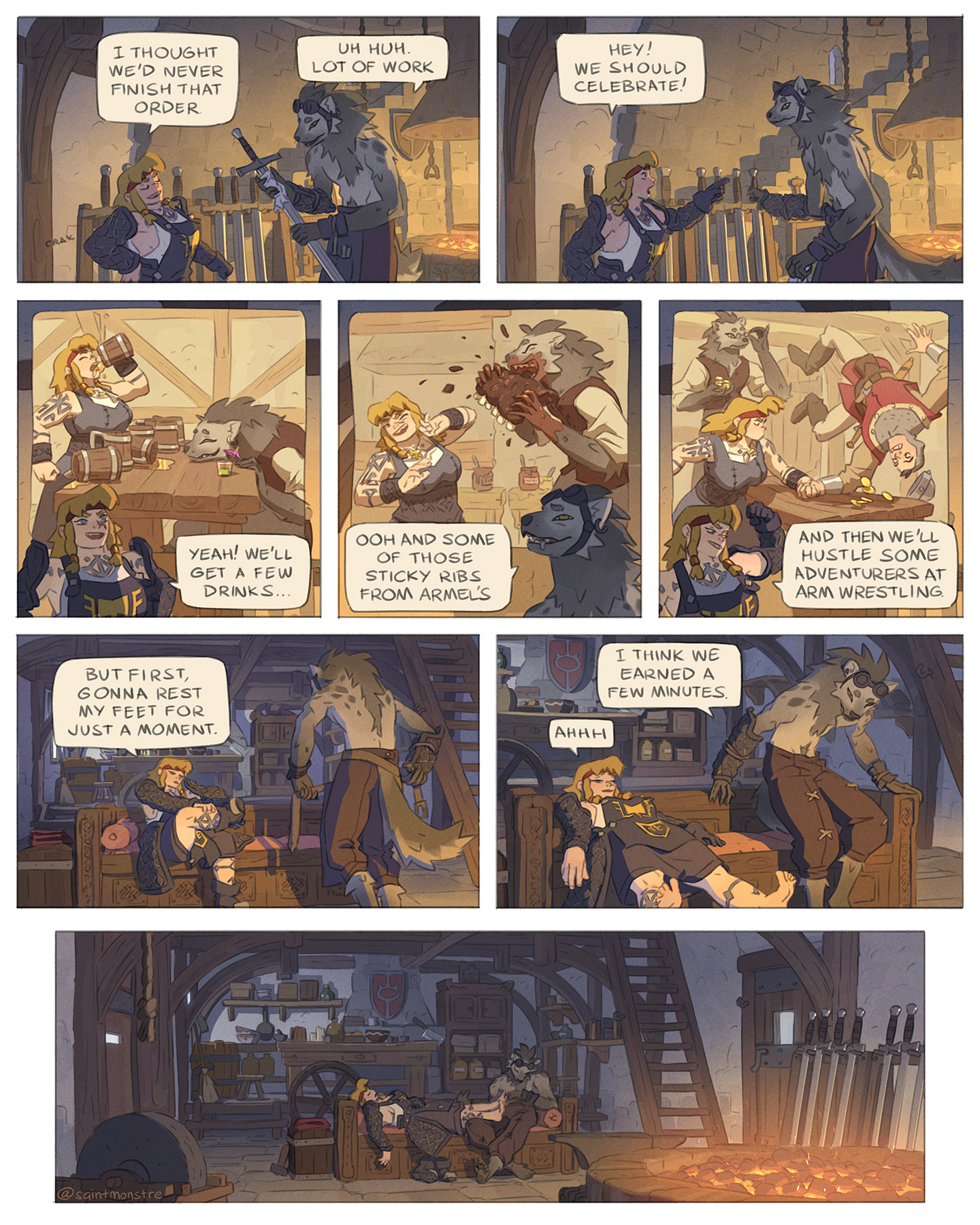 Artwork by Saint Monster