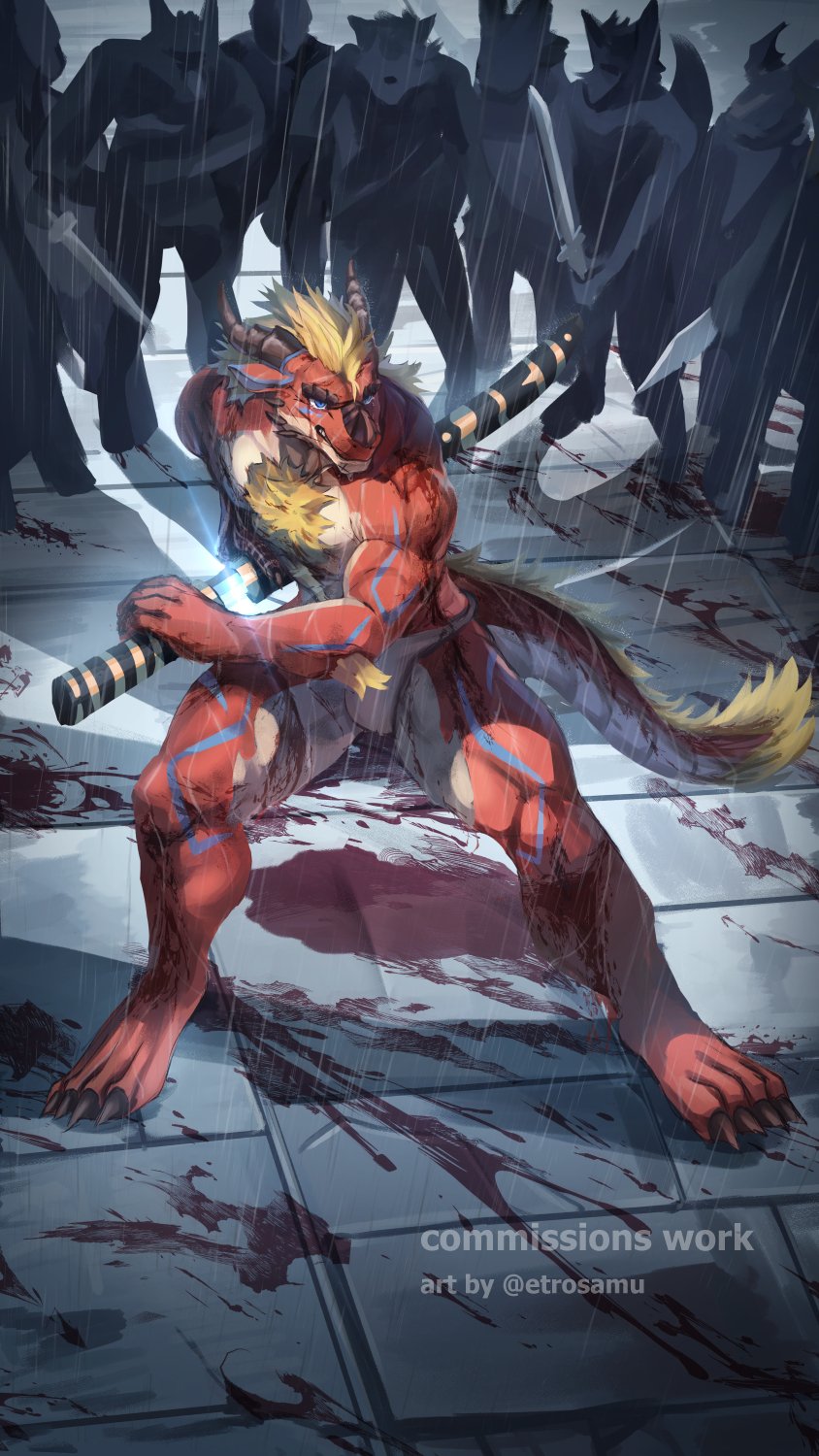 Artwork by Etrosamu bois