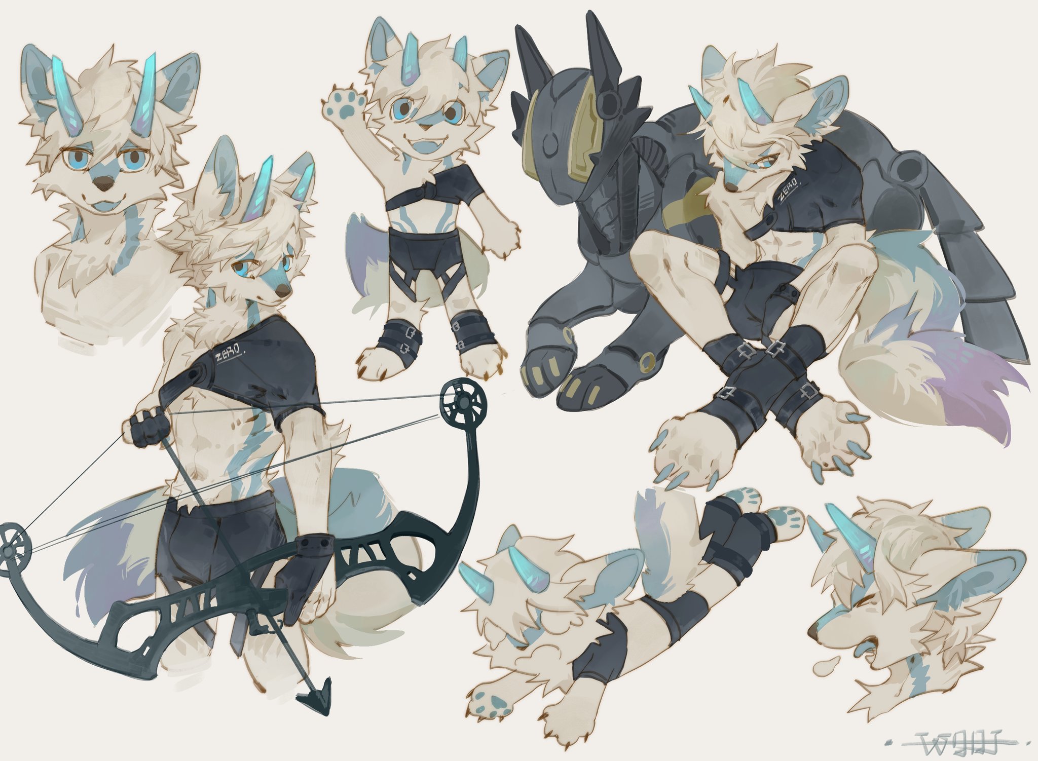 Artwork by woof