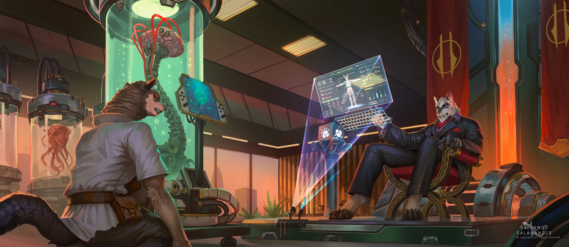 Artwork by Saltamor Salamander