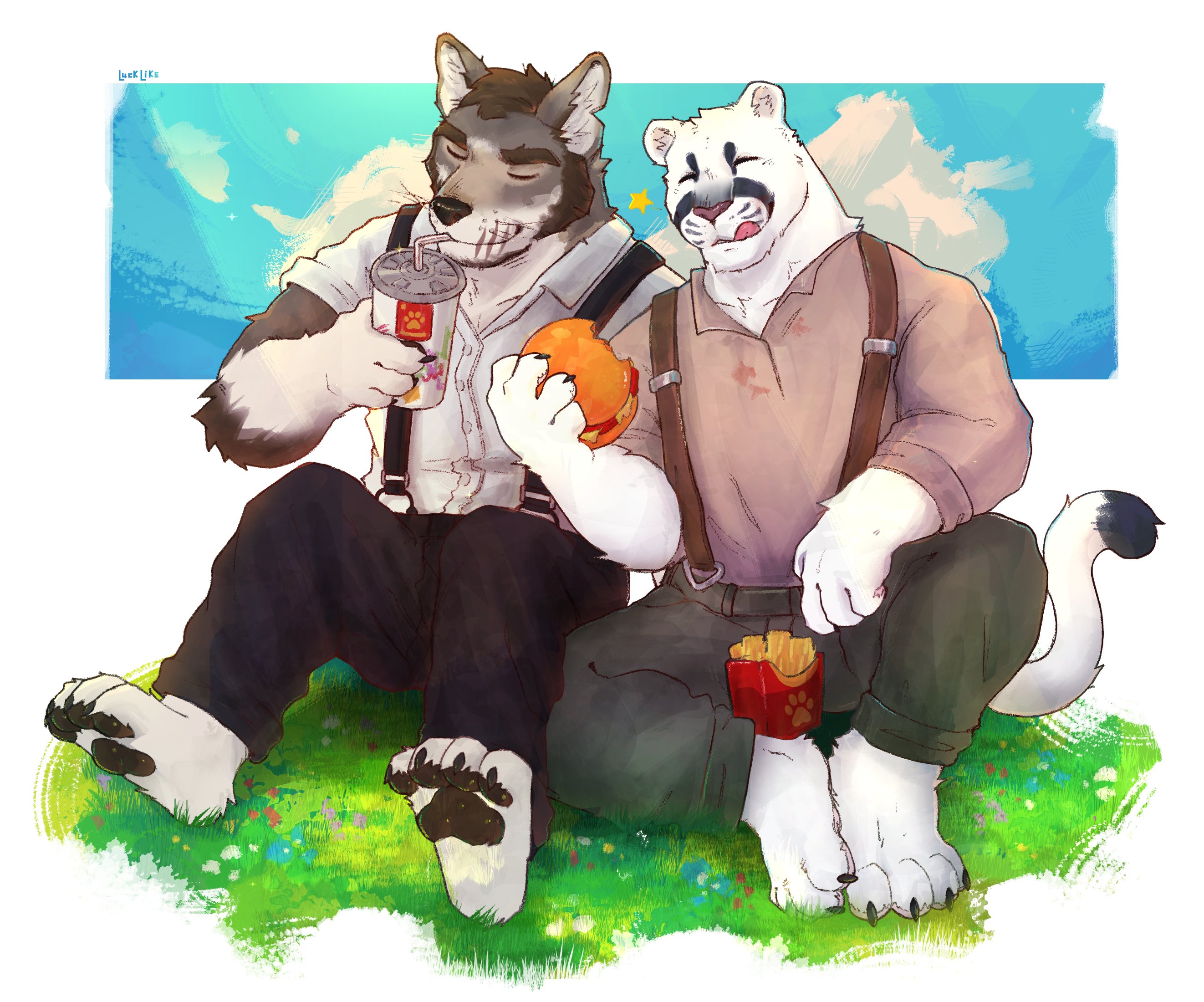 Artwork by Luck Like