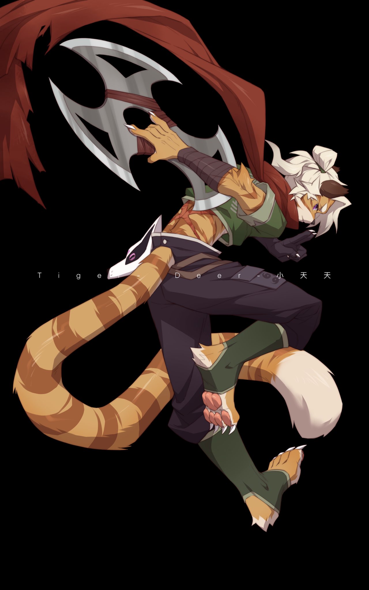 Artwork by Tiger-Deer-小天天