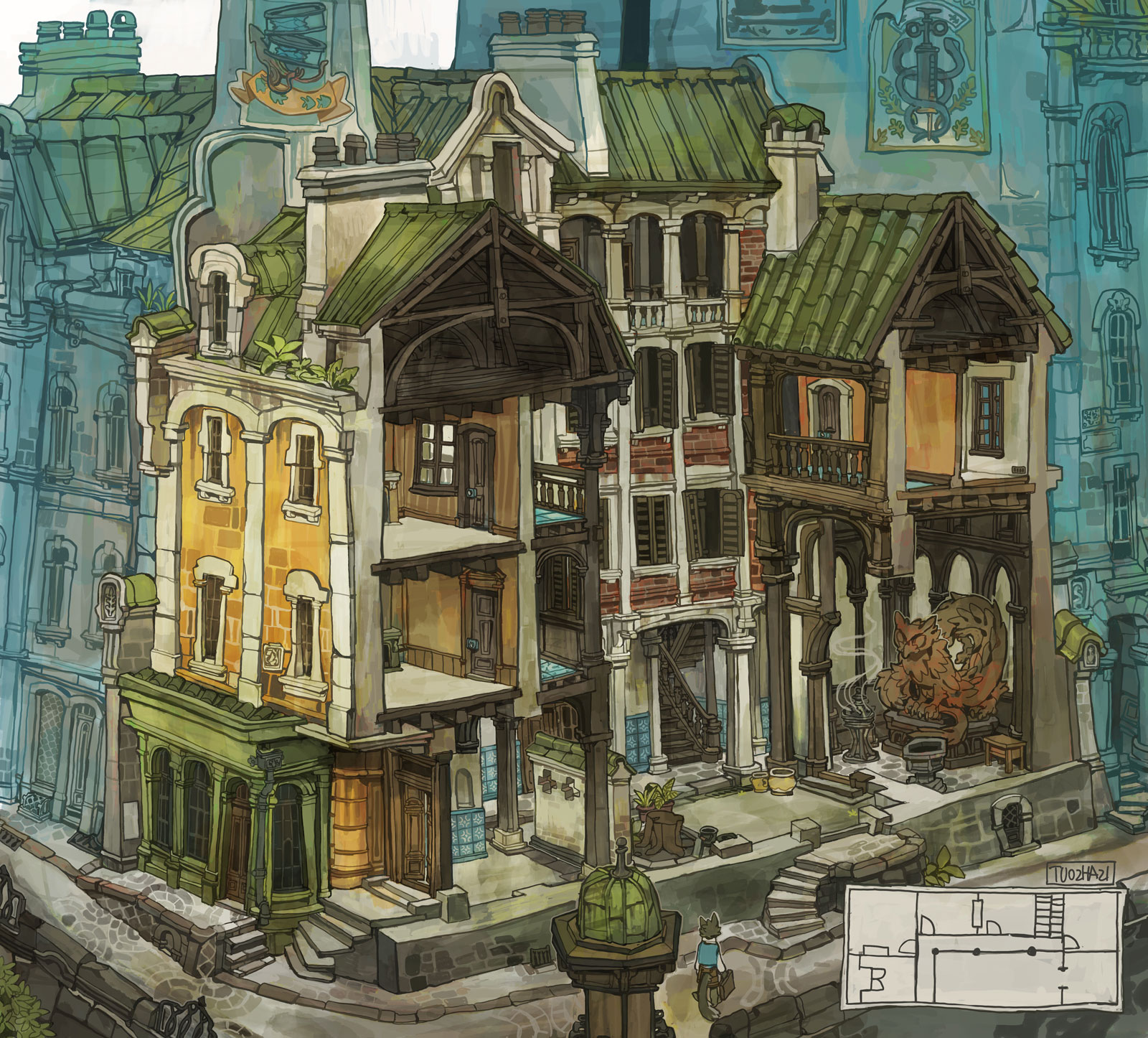 Artwork by 驼渣滓