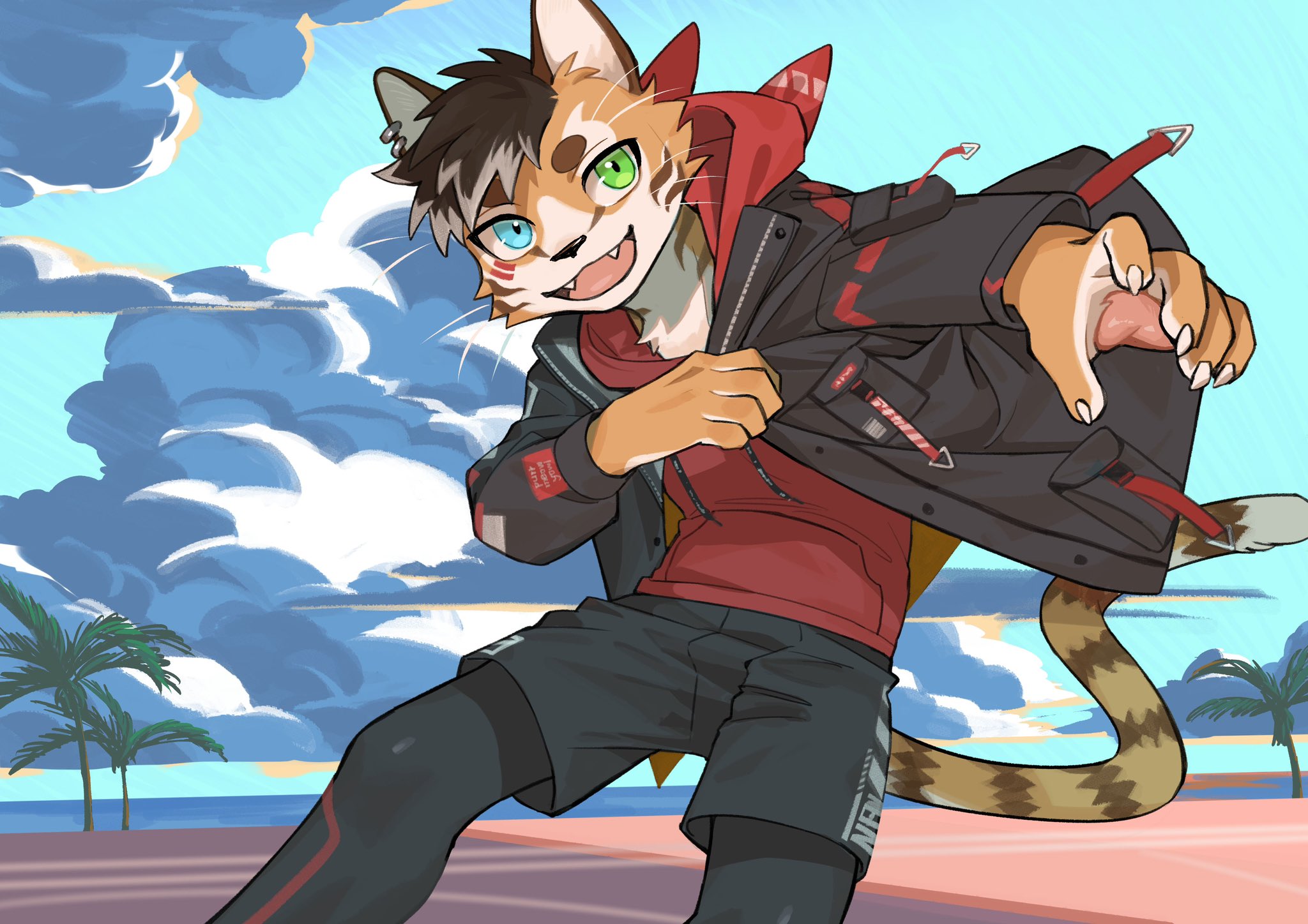 Artwork by 哈吉はち@ㄒㄩㄇㄇ系獸人Vtuber