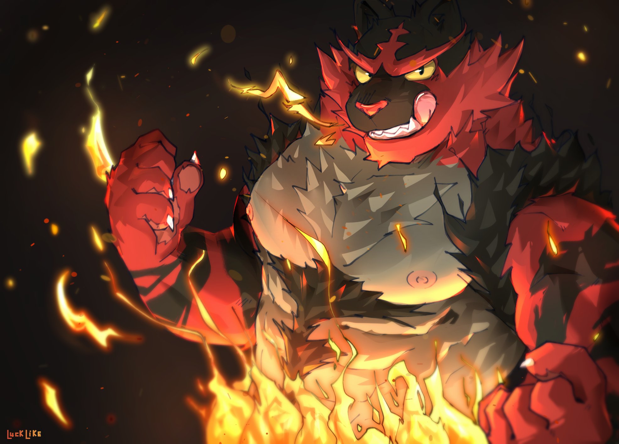Artwork by Luck Like