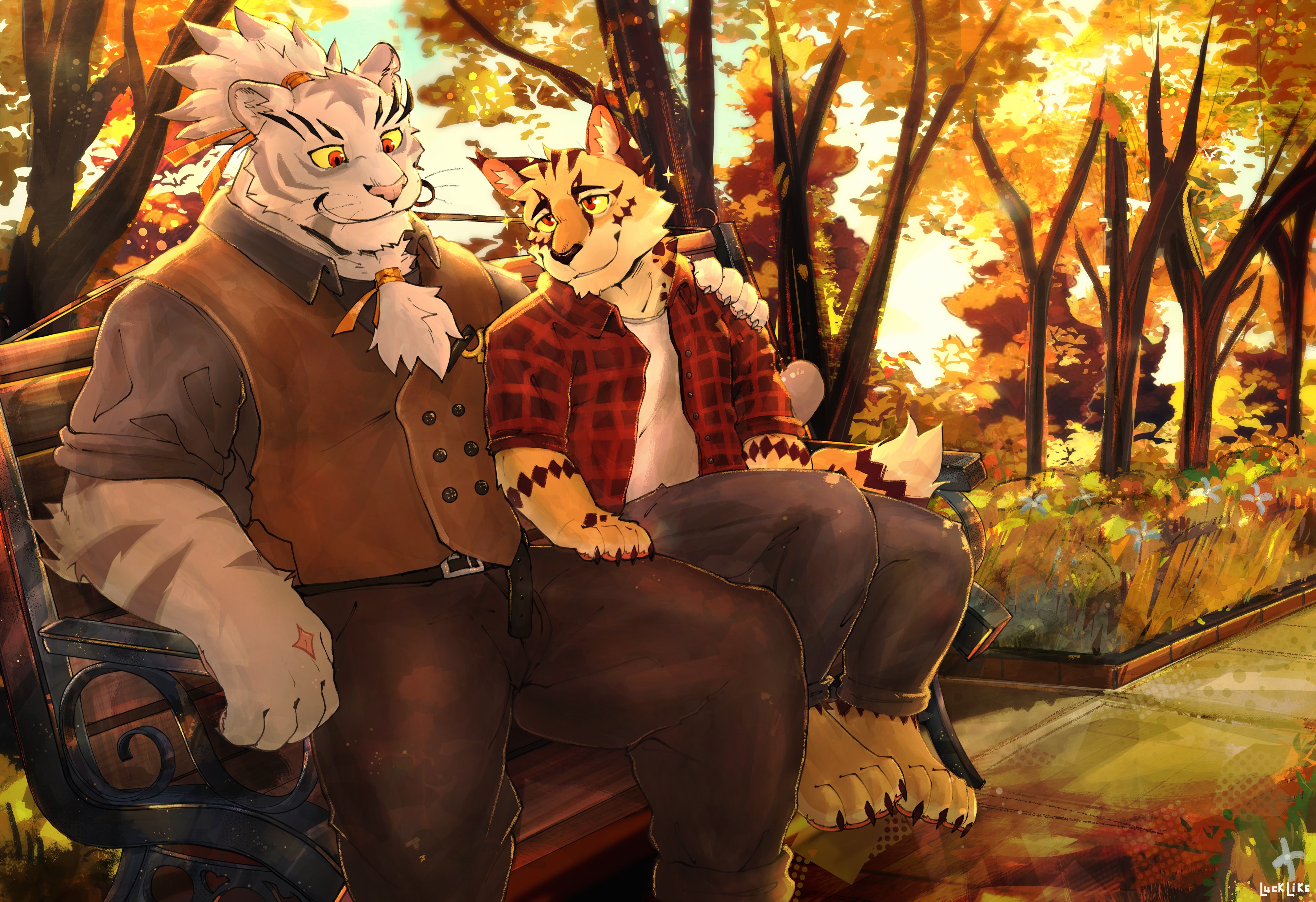 Artwork by Luck Like