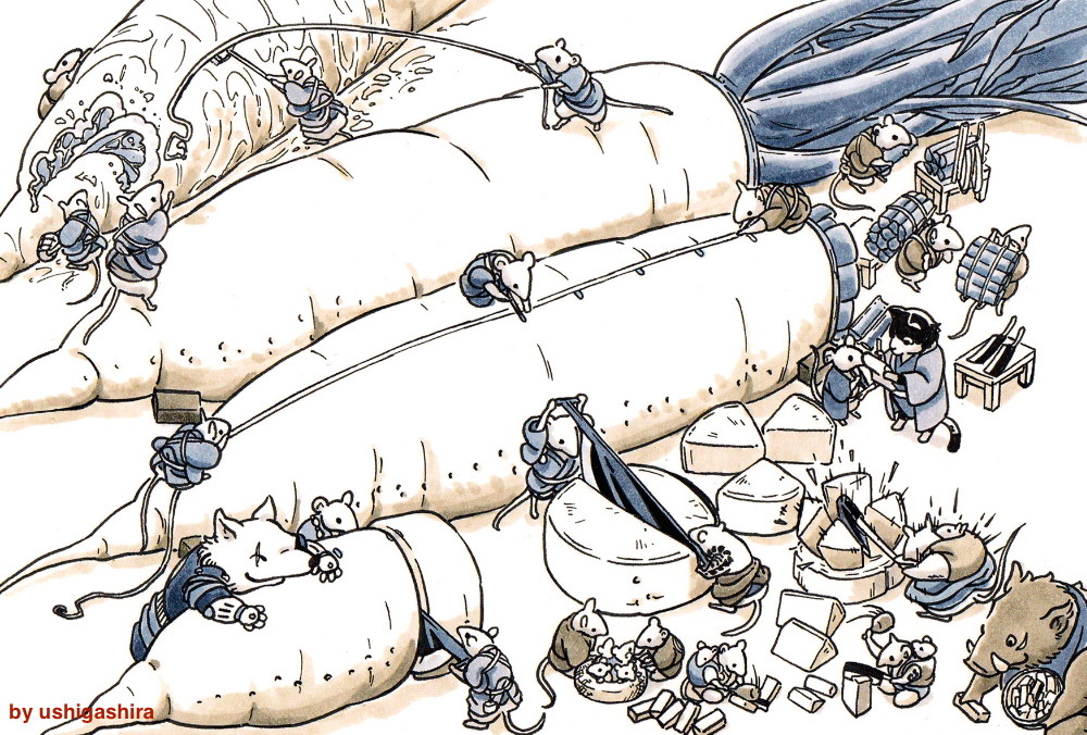 Artwork by 🏳️‍🌈ushigashira🏳️‍⚧️