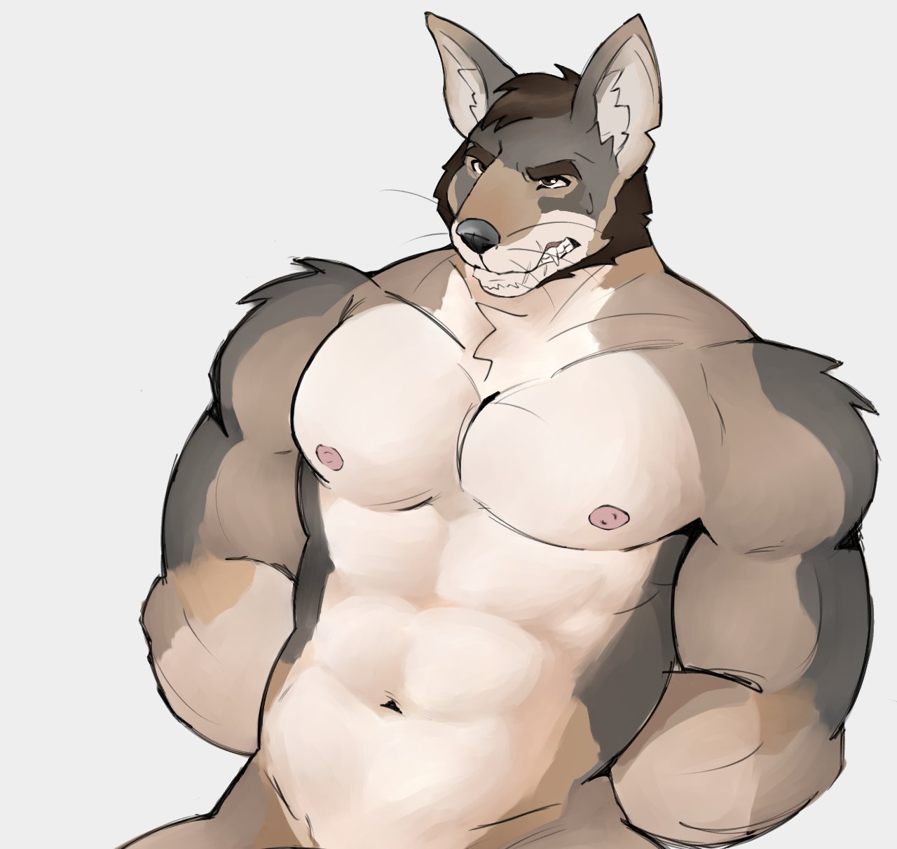 Artwork by Murdoch Brynes sitting on a chair