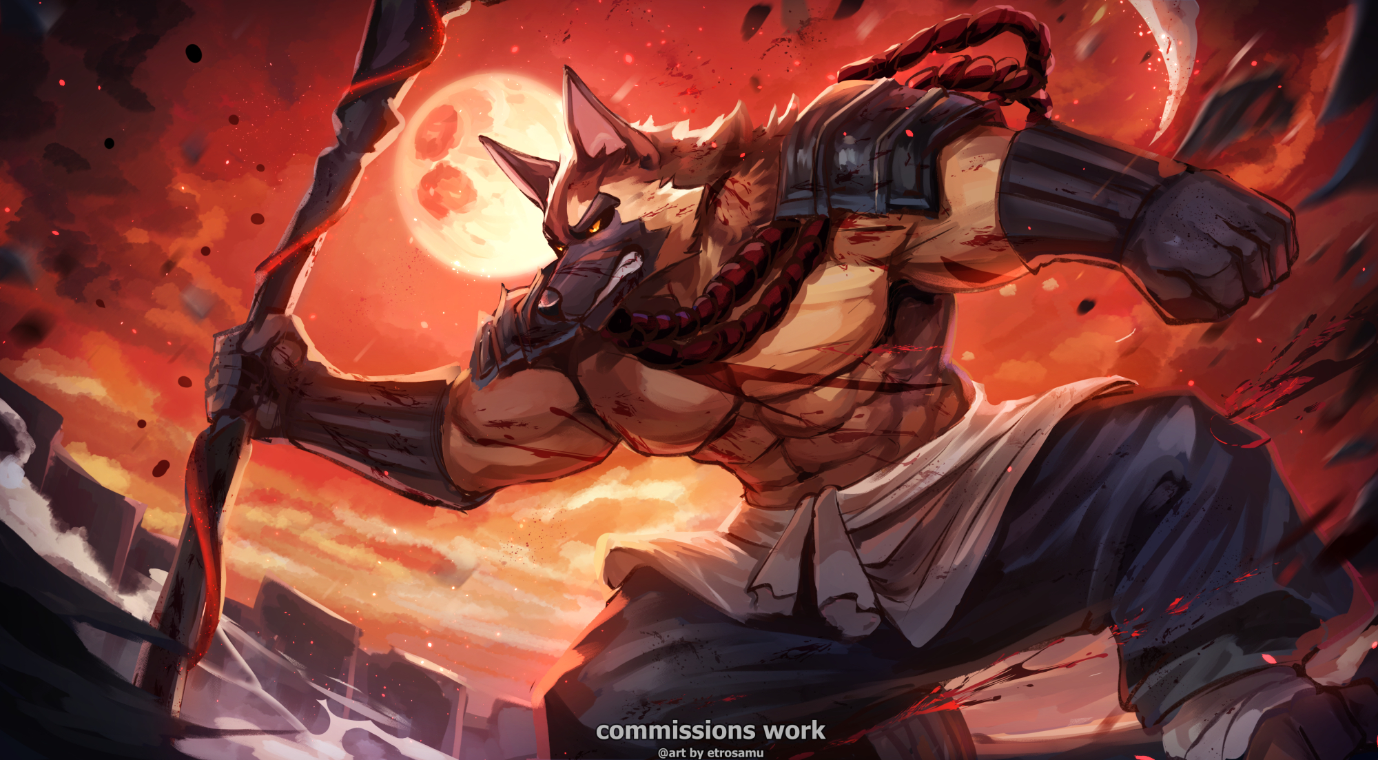 Artwork by Etrosamu bois