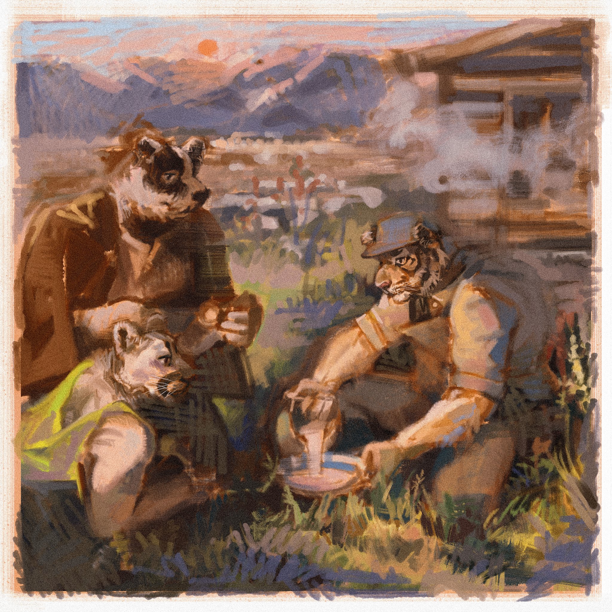 Artwork by Chad柴德