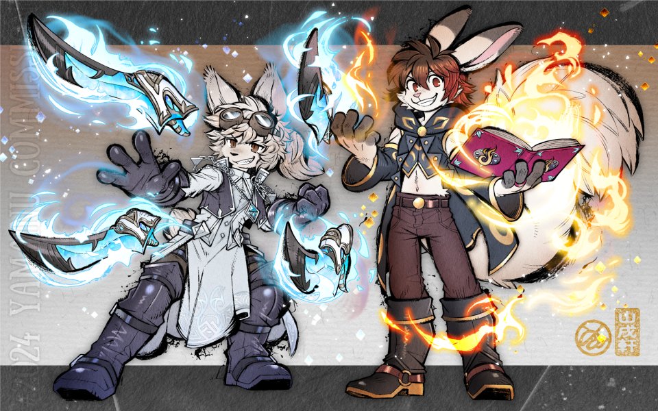 Artwork by 山戌軒/Yamainuken