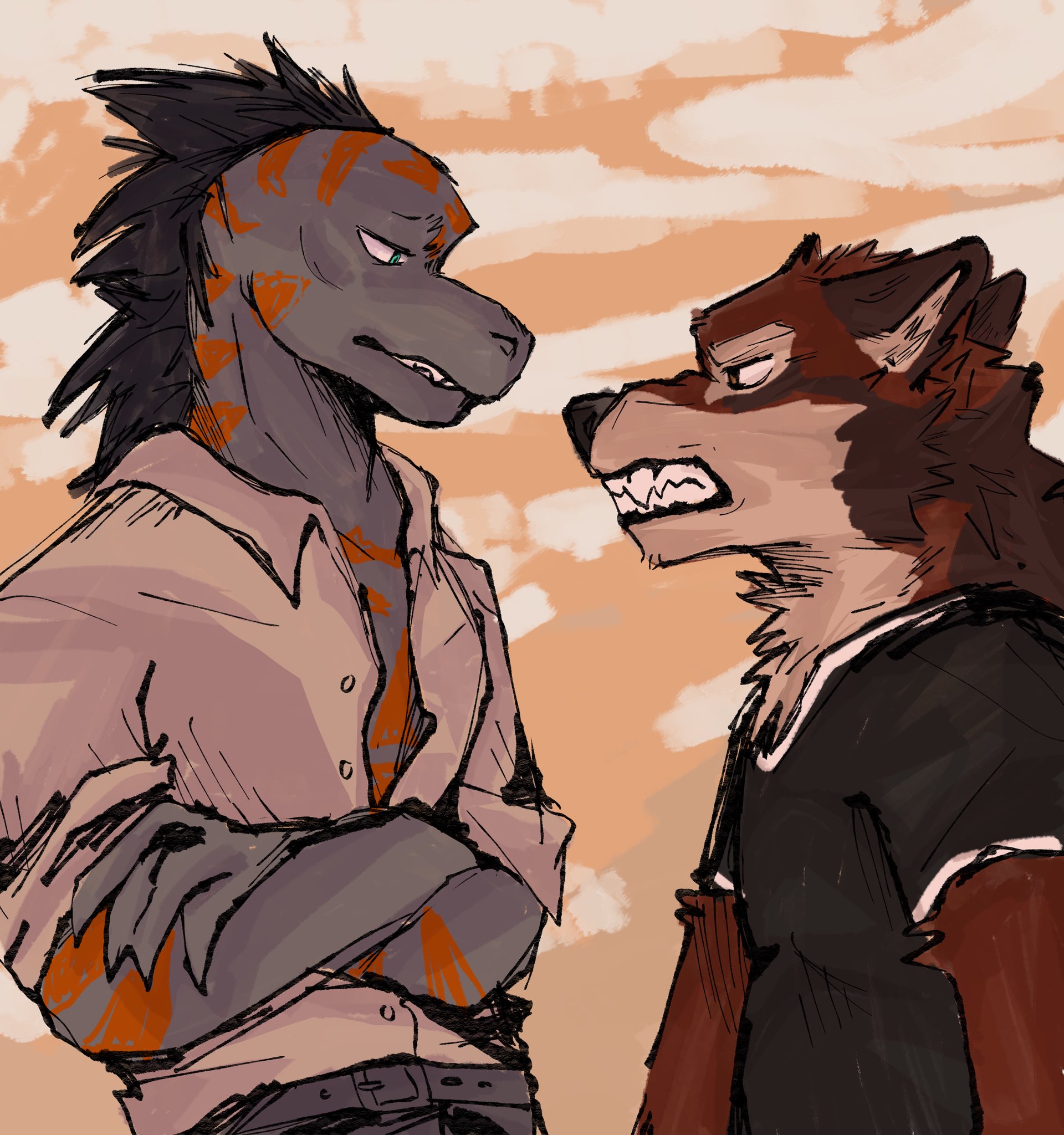 Artwork by akitadawg