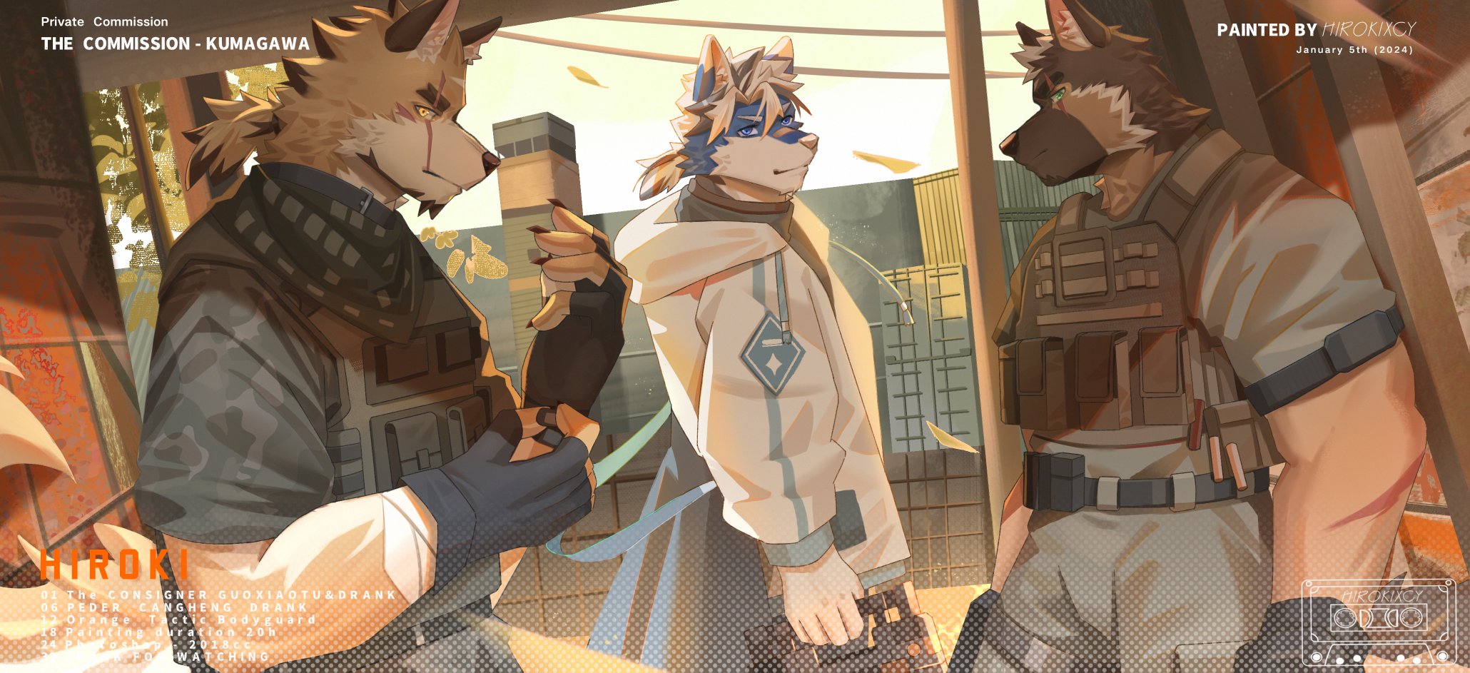 Artwork by Hiroki熊川源