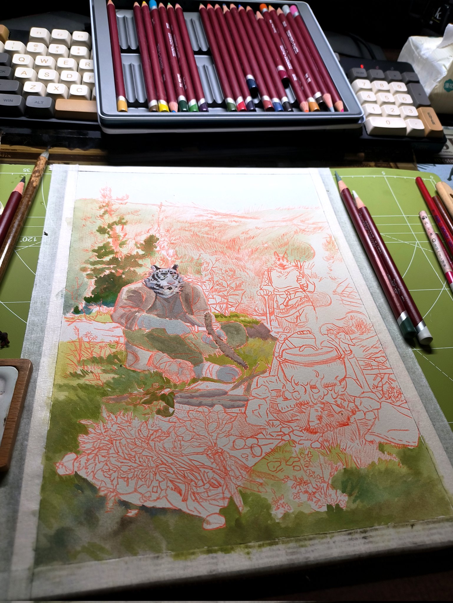 Artwork by Chad柴德