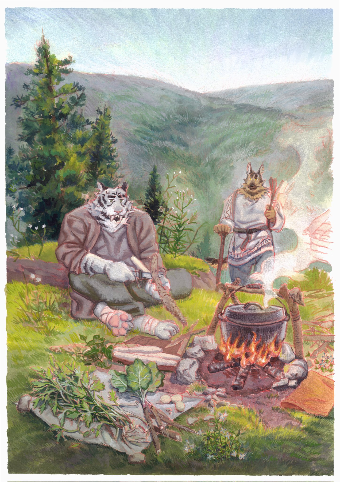 Artwork by Chad柴德