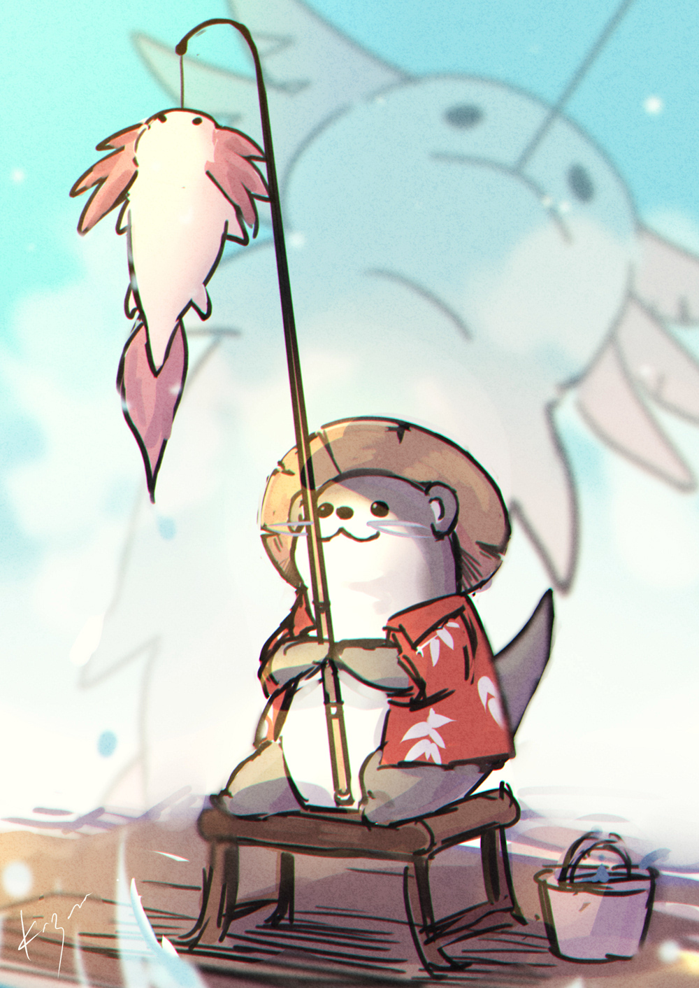 Artwork by Kazuno🥕FF14 6.5