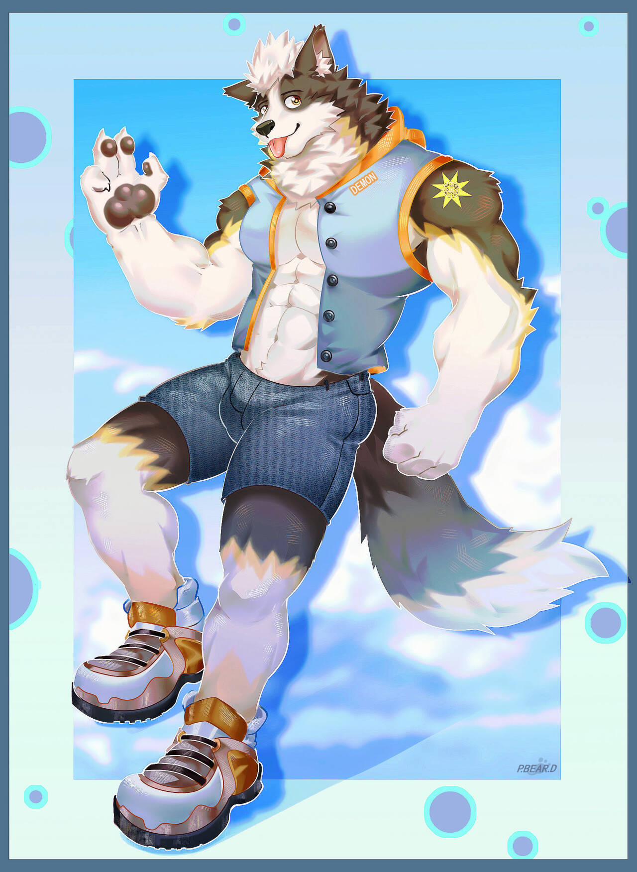 Artwork by P熊君病D