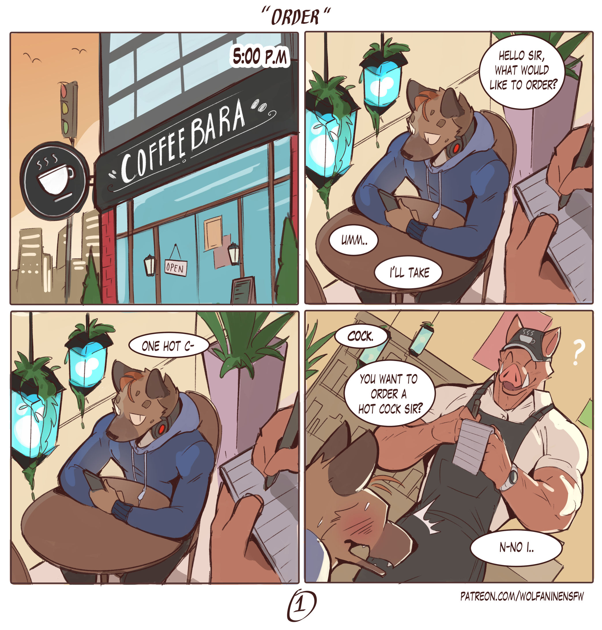 Artwork by Wolfanine🔞Art