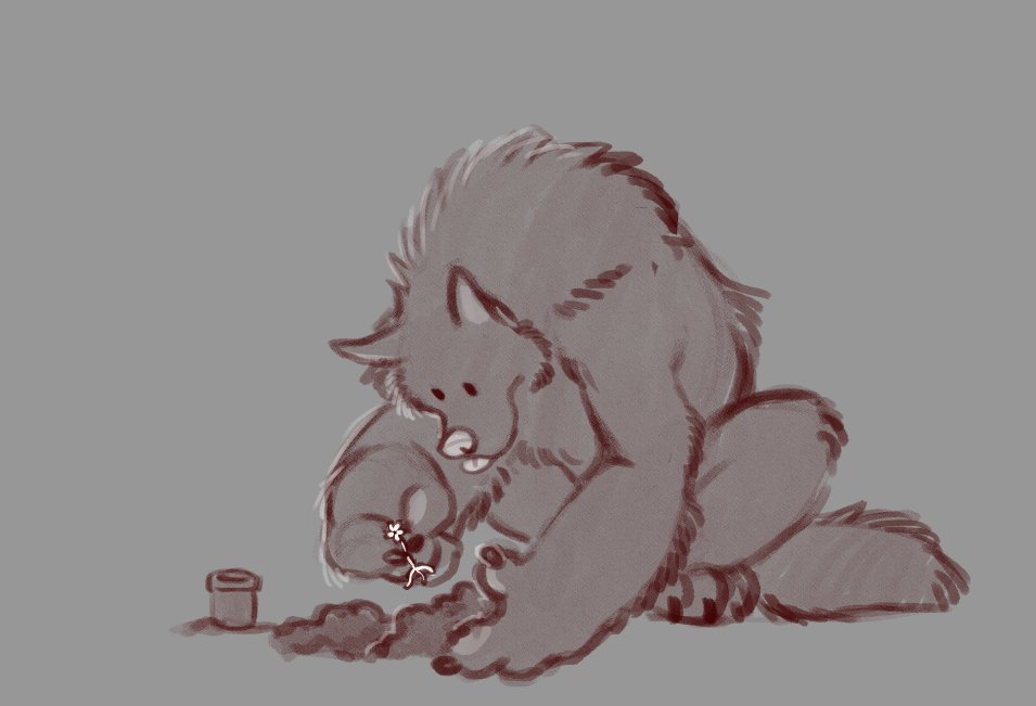 Artwork by Naoma 🐺 Werewolf vtuber/artist🏳️‍⚧️