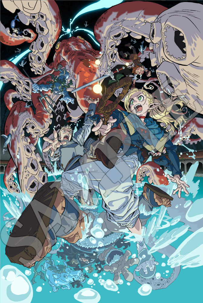 Artwork by 「ダンジョン飯」アニメ公式