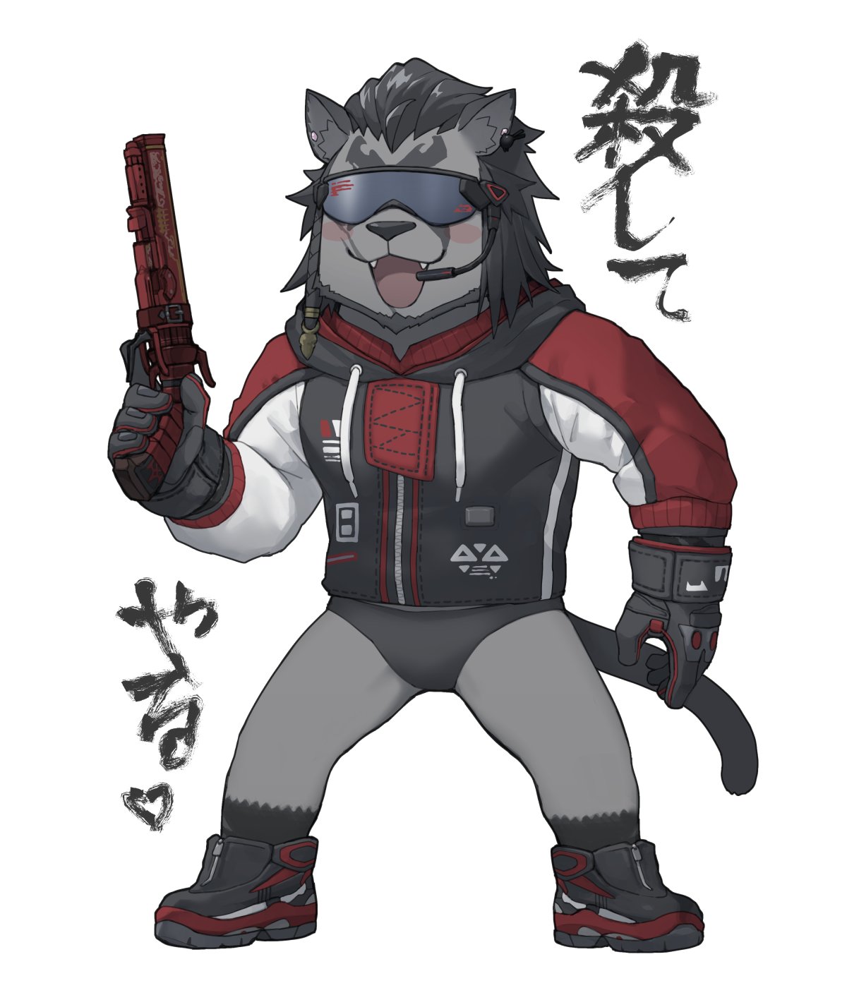 Artwork by 紅紫藍黒白（通称五色です）