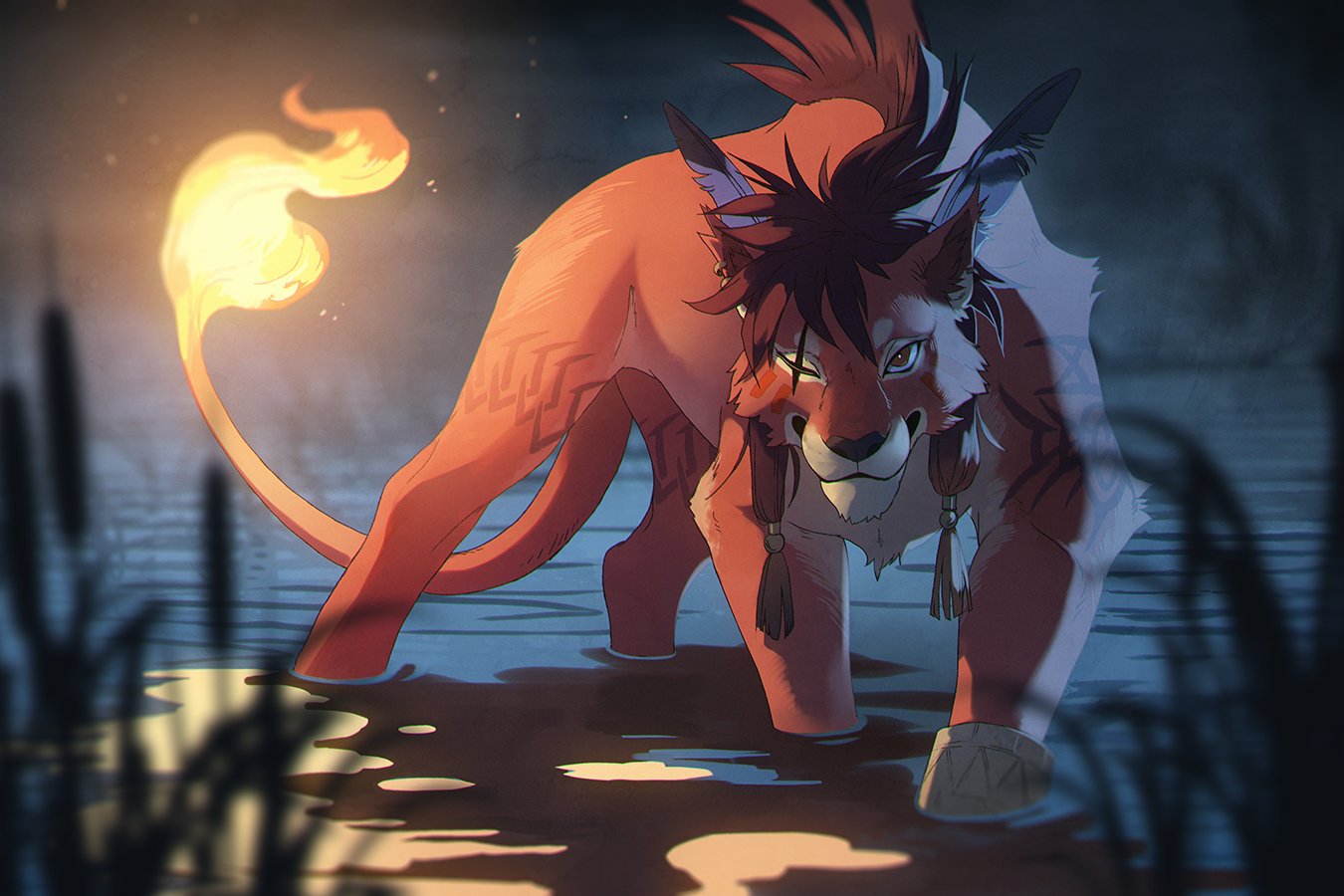 Artwork by A Bespectacled Lion 🔜 AC 🇺🇦