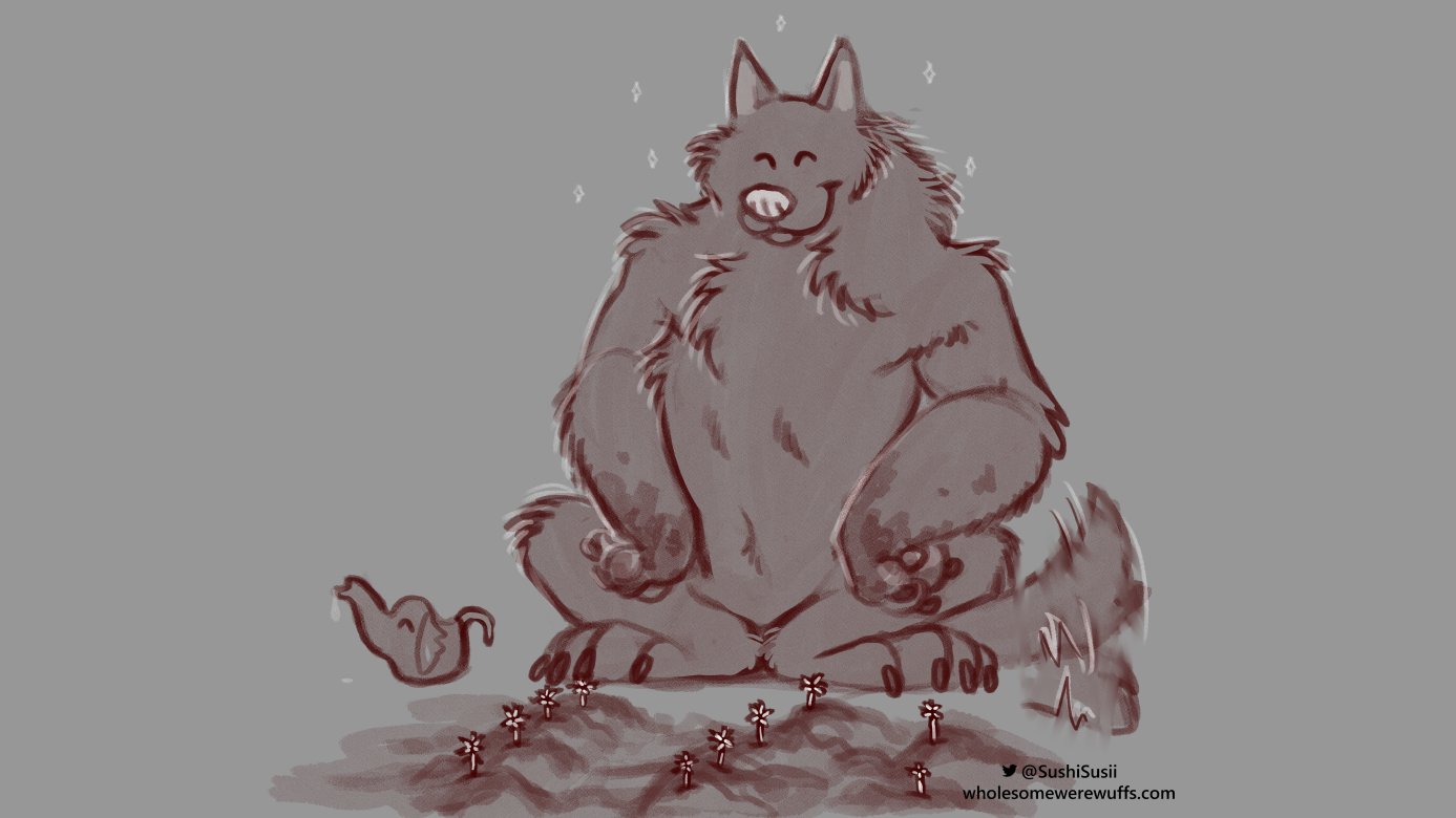 Artwork by Naoma 🐺 Werewolf vtuber/artist🏳️‍⚧️