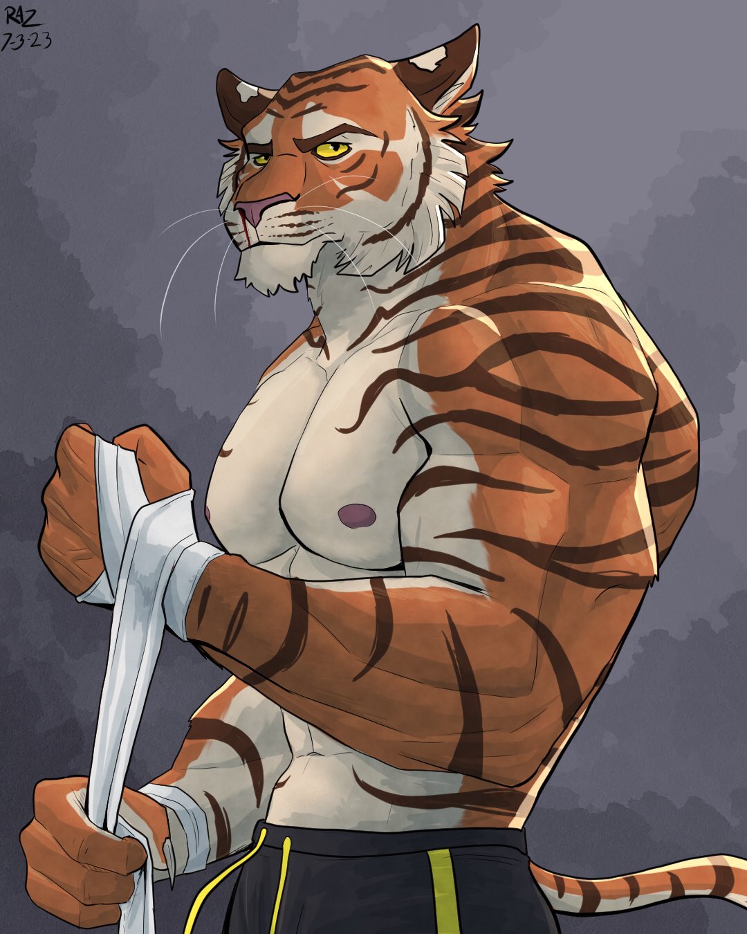 Artwork by Raz