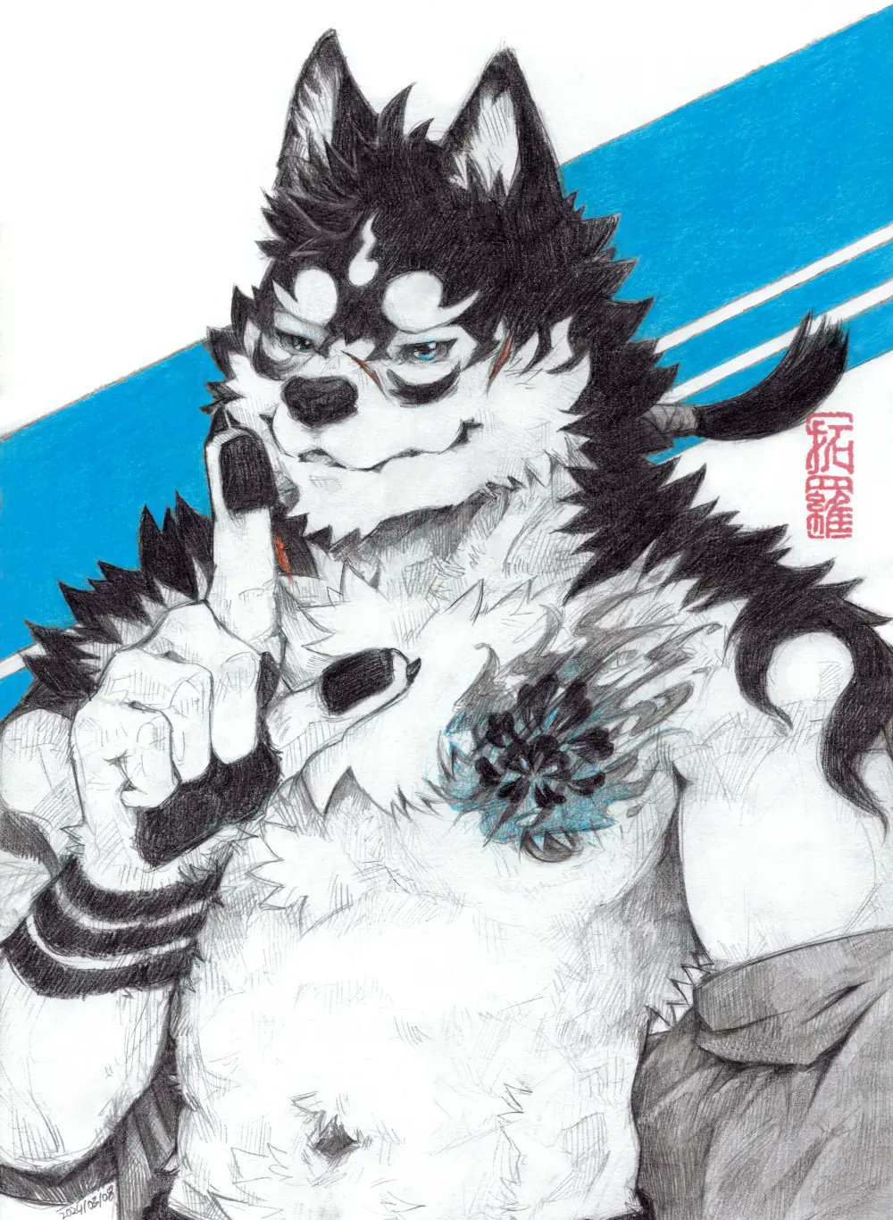 Artwork by Toro 仕煇 🏳️‍🌈 | @toronoekaki@woof.tech