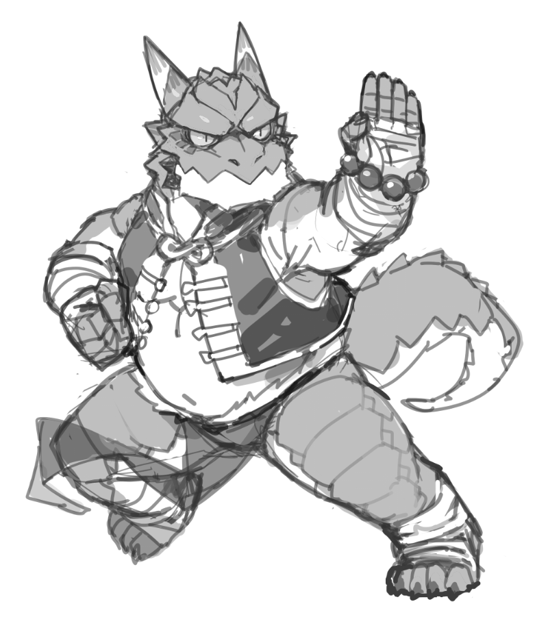 Artwork by 紅紫藍黒白（通称五色です）