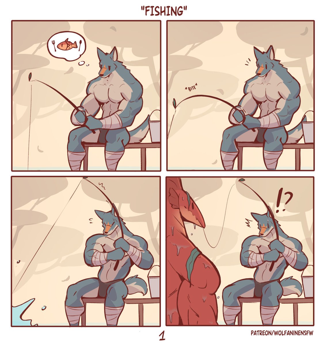 Artwork by Wolfanine🔞Art