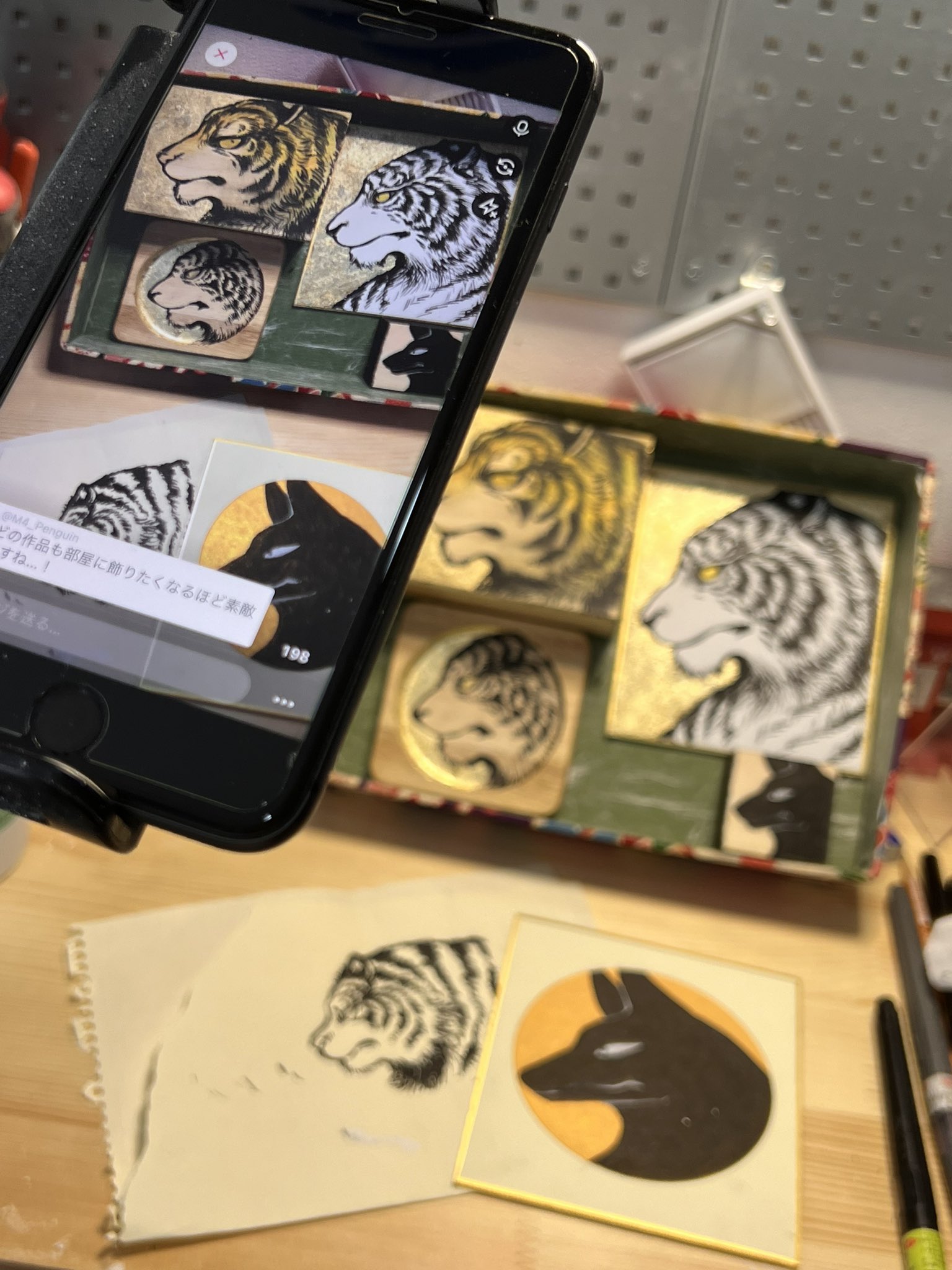 Artwork by 宇代 藥／UDAI YAKU 次は12月頃に展示