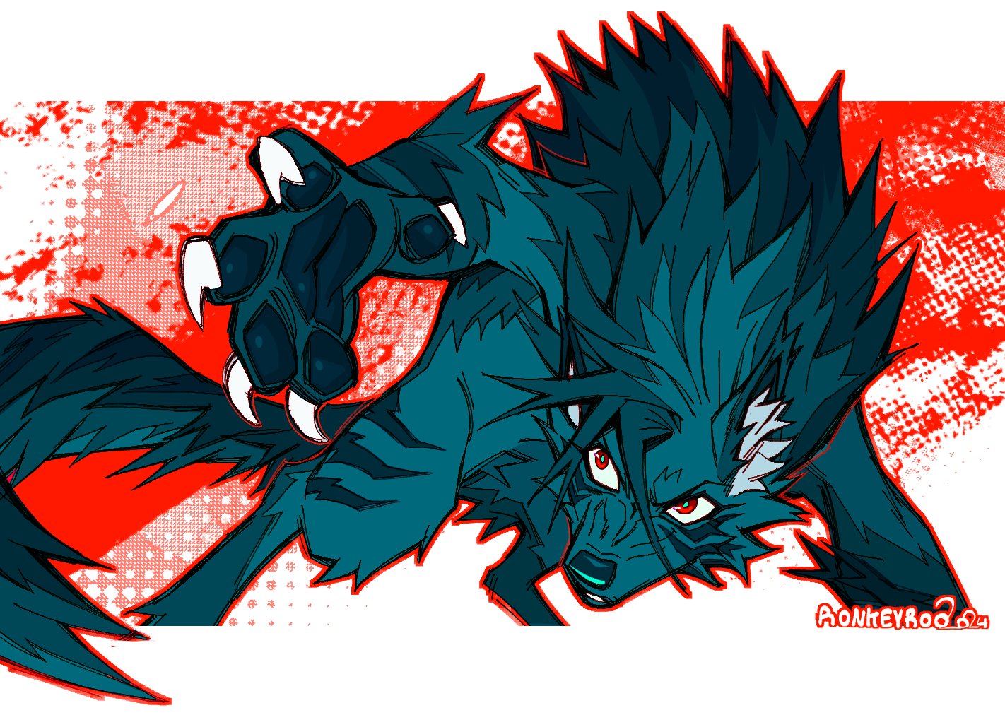 Artwork by ∥ ʀᴏɴᴋᴇʏʀᴏᴏ ³³³ ∥ 🔸 TEAM WEREWOLF