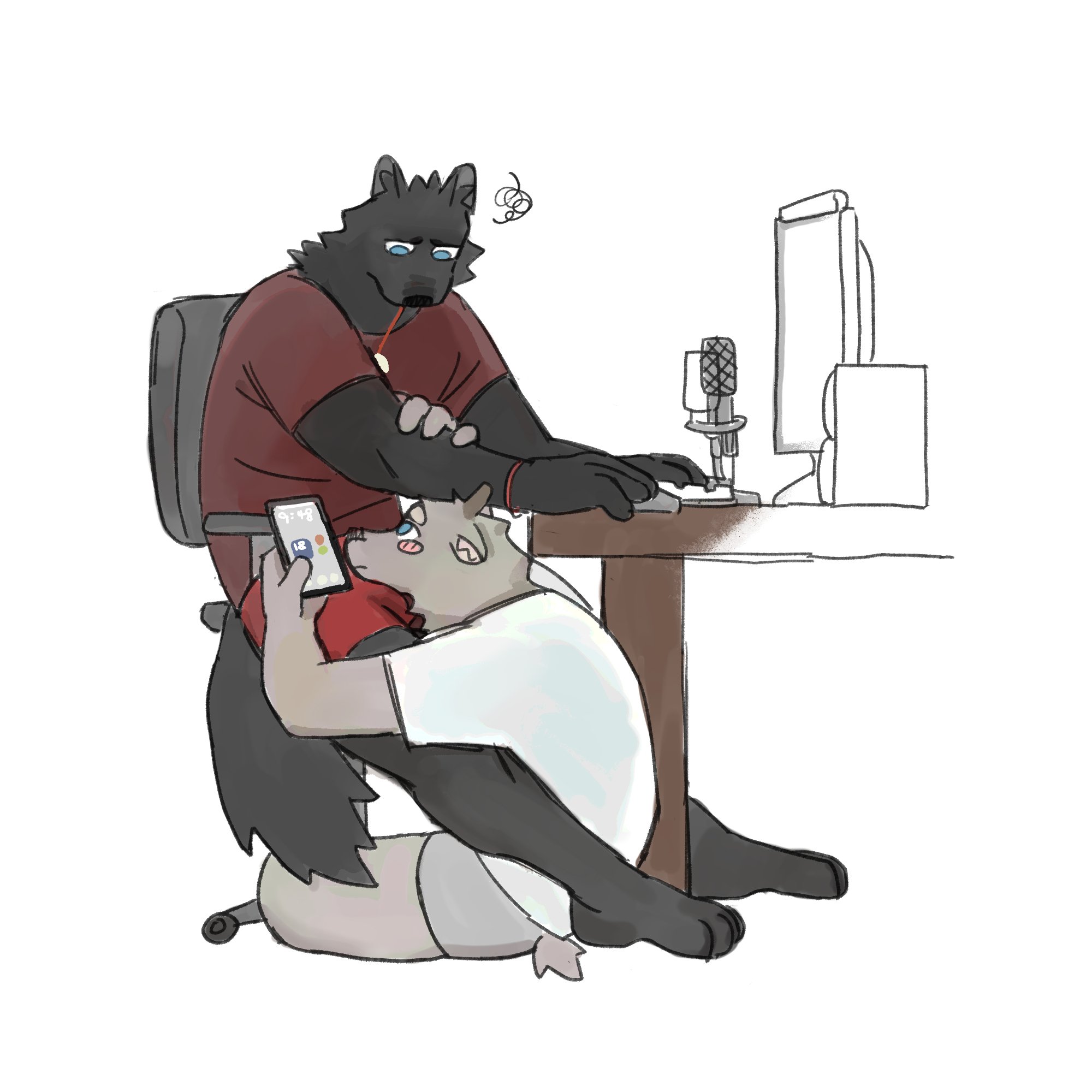 Artwork by Chad柴德