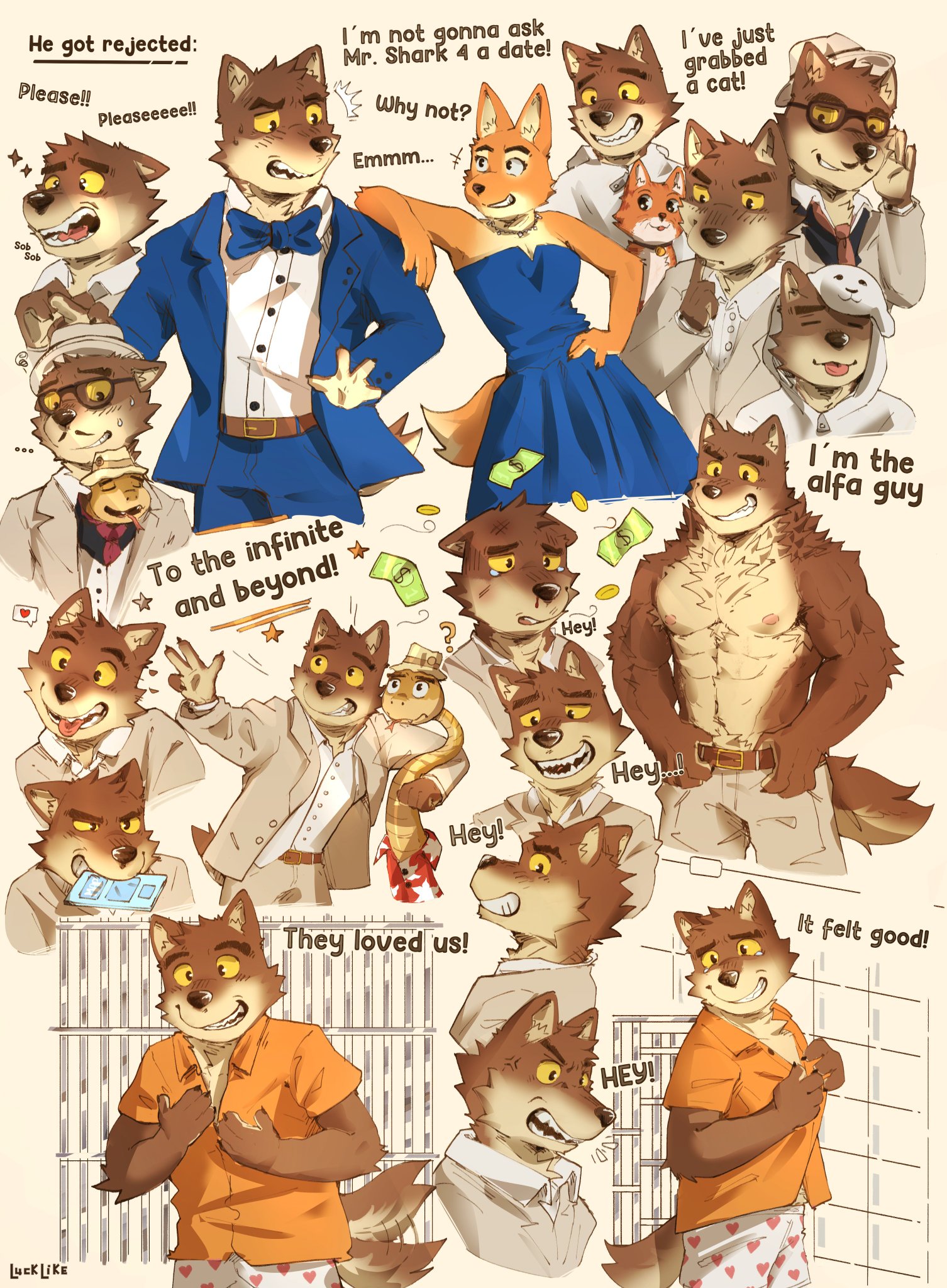 Artwork by Luck Like