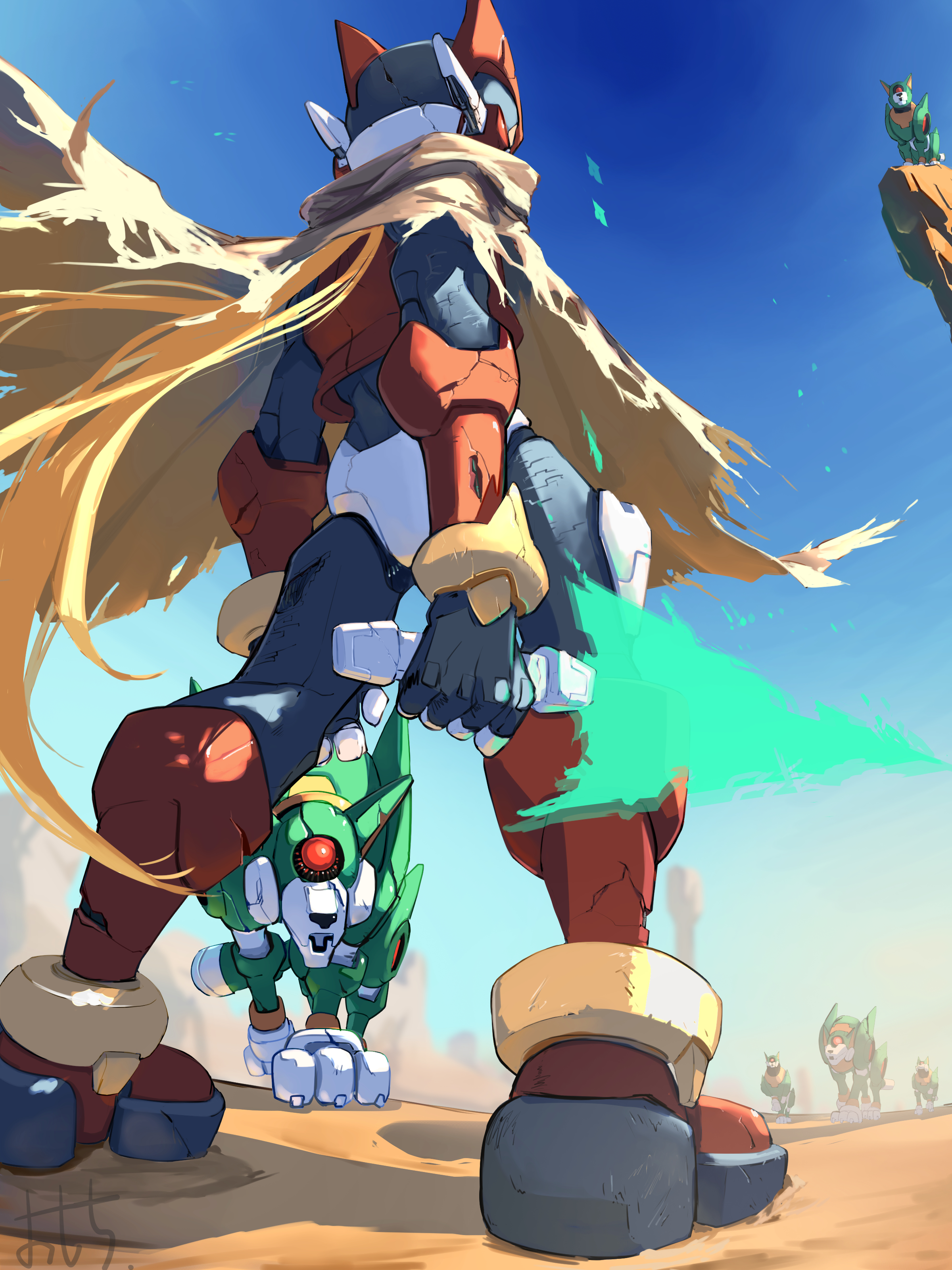 Artwork by おもち commission open