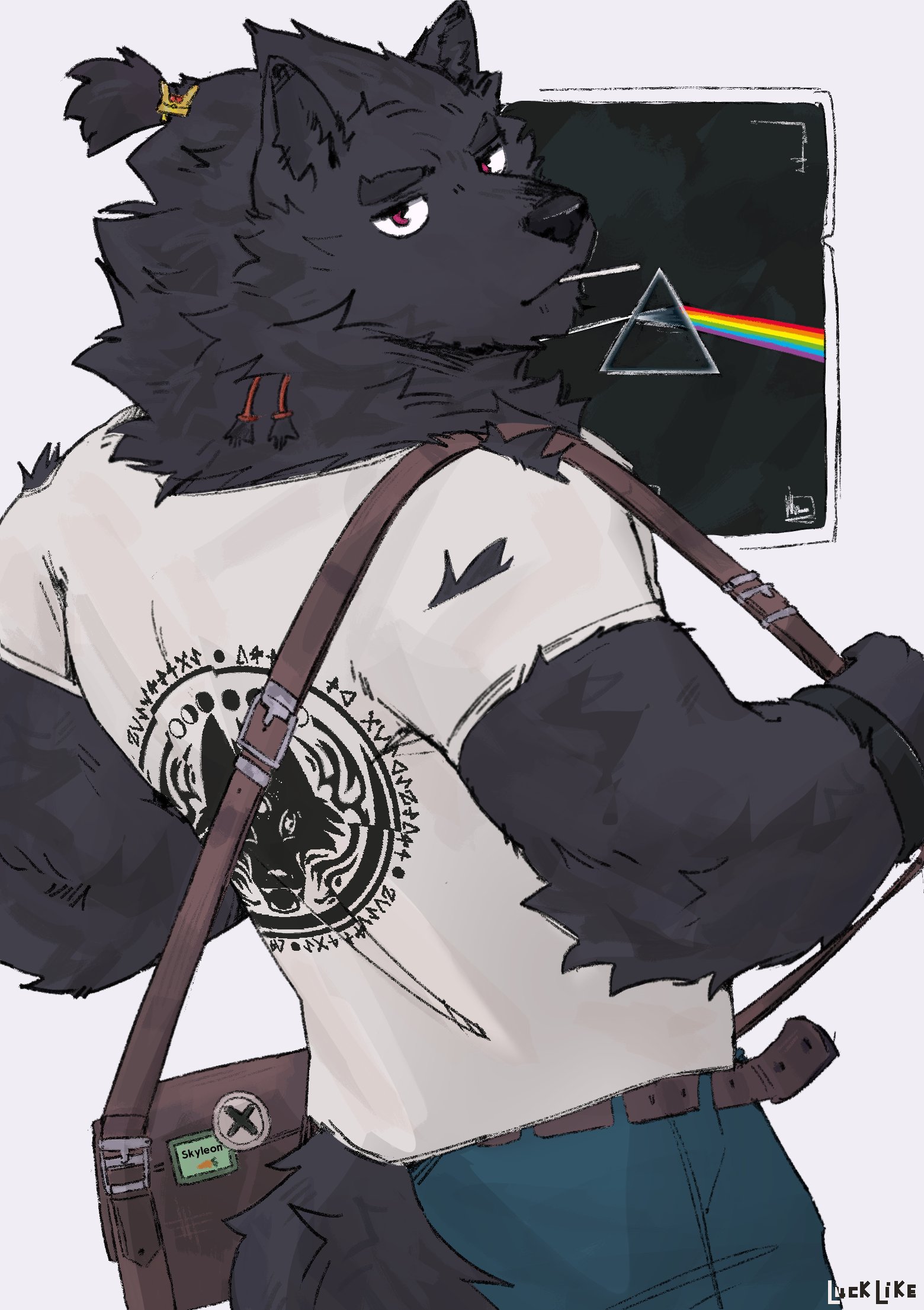 Artwork by Luck Like