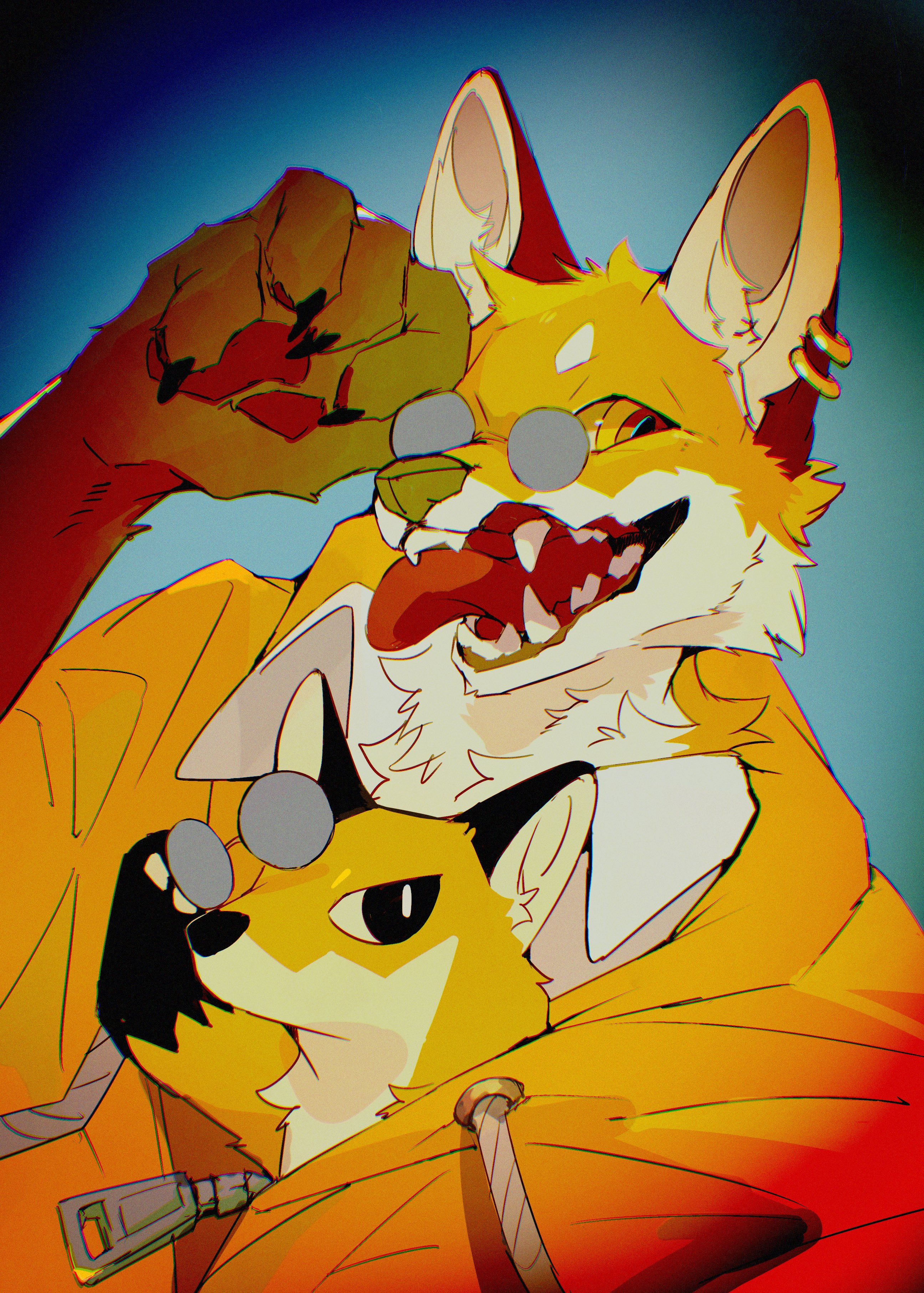 Artwork by 山木京、