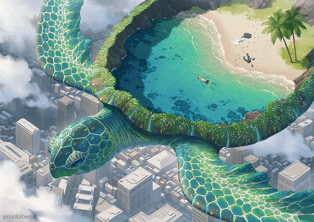 Artwork by 塗壁@作品集『巨構生物』販売中