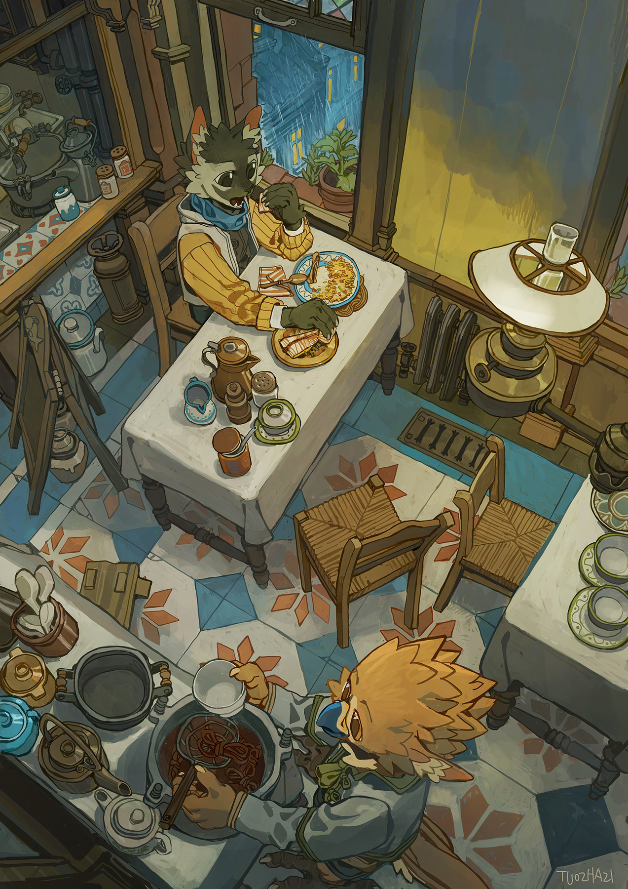 Artwork by 驼渣滓