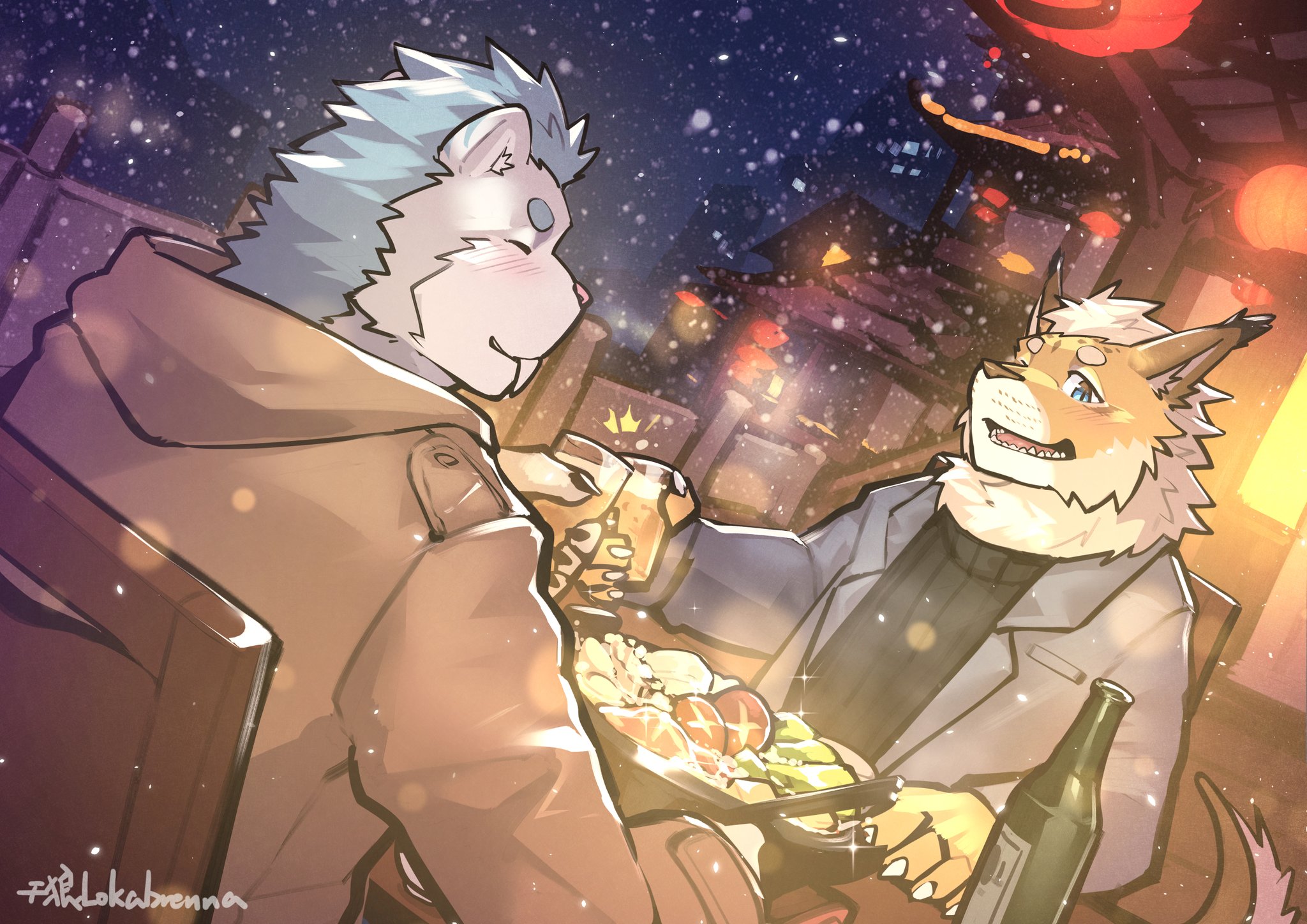 Artwork by ☁️🦁 Saren 🔜 FurMIT 2023