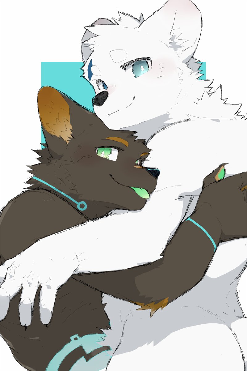 Artwork by 犬神子夜/爆言系獸人Vtuber