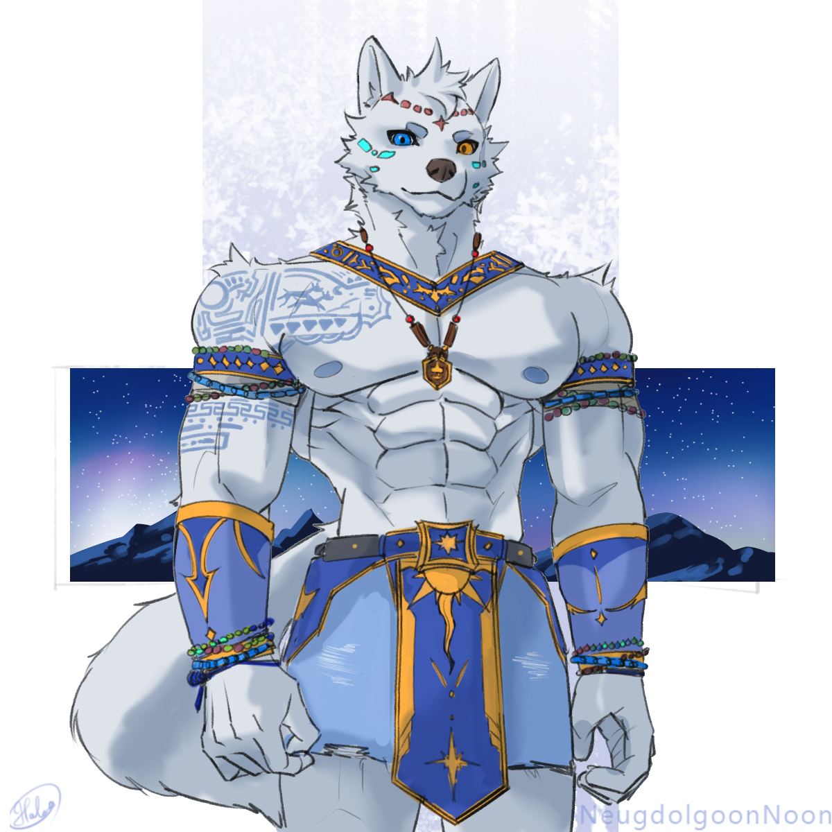 Artwork by 늑돌군 더 문|Noon|🐺