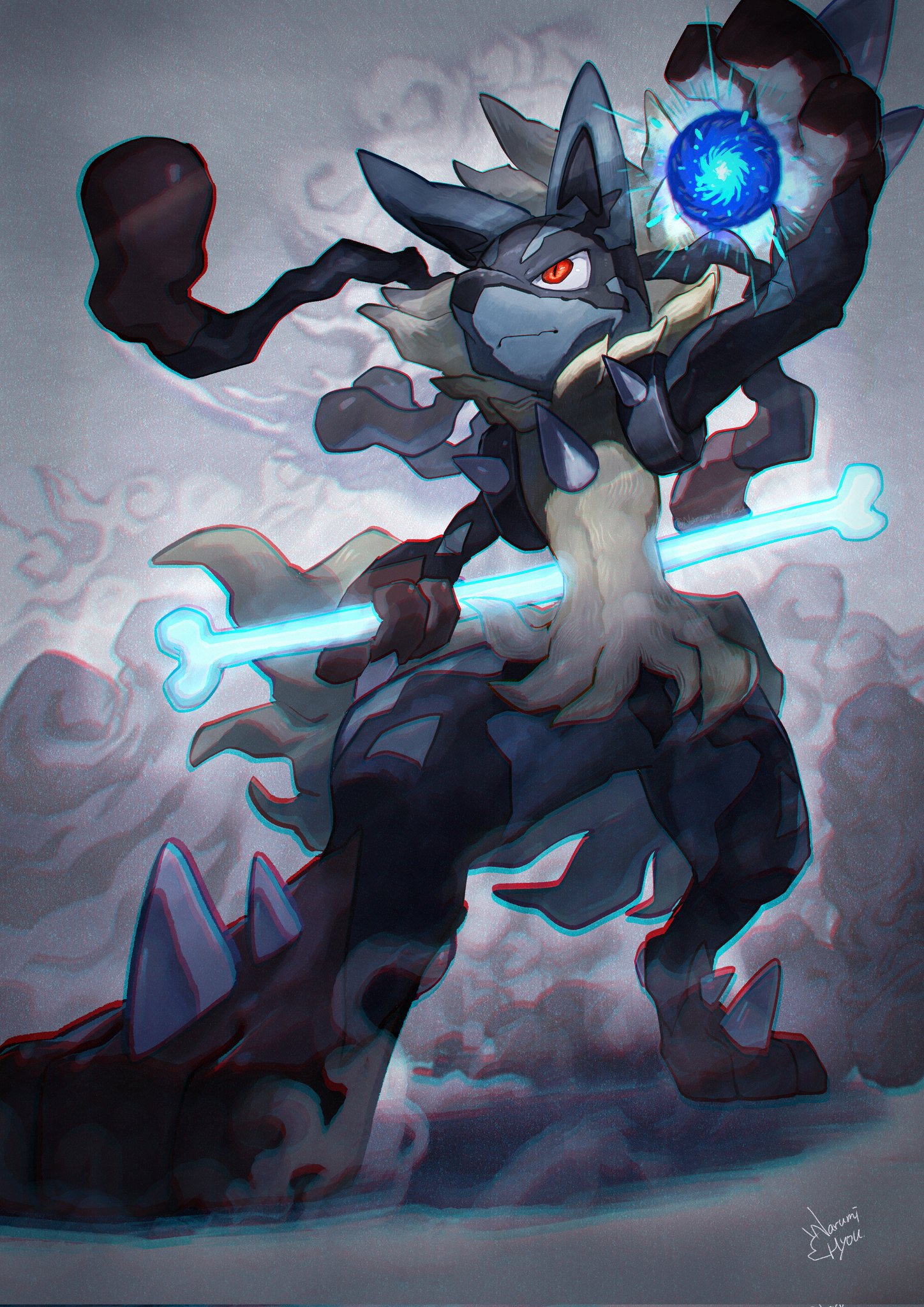 Artwork by 鳴海ヒョウ