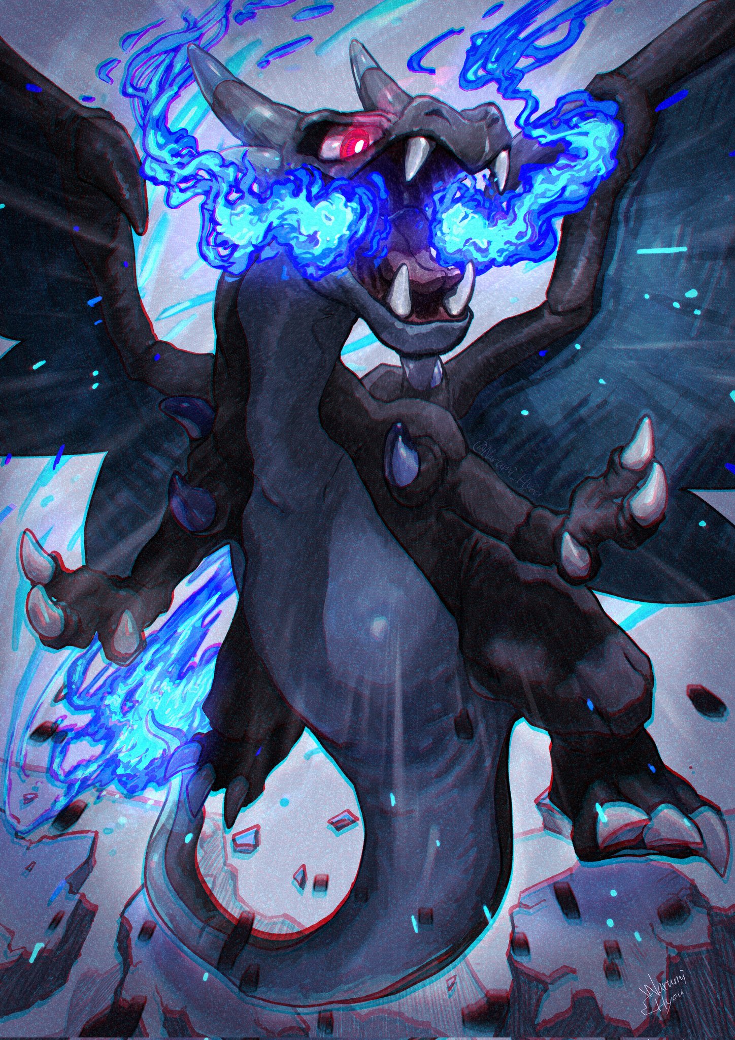 Artwork by 鳴海ヒョウ